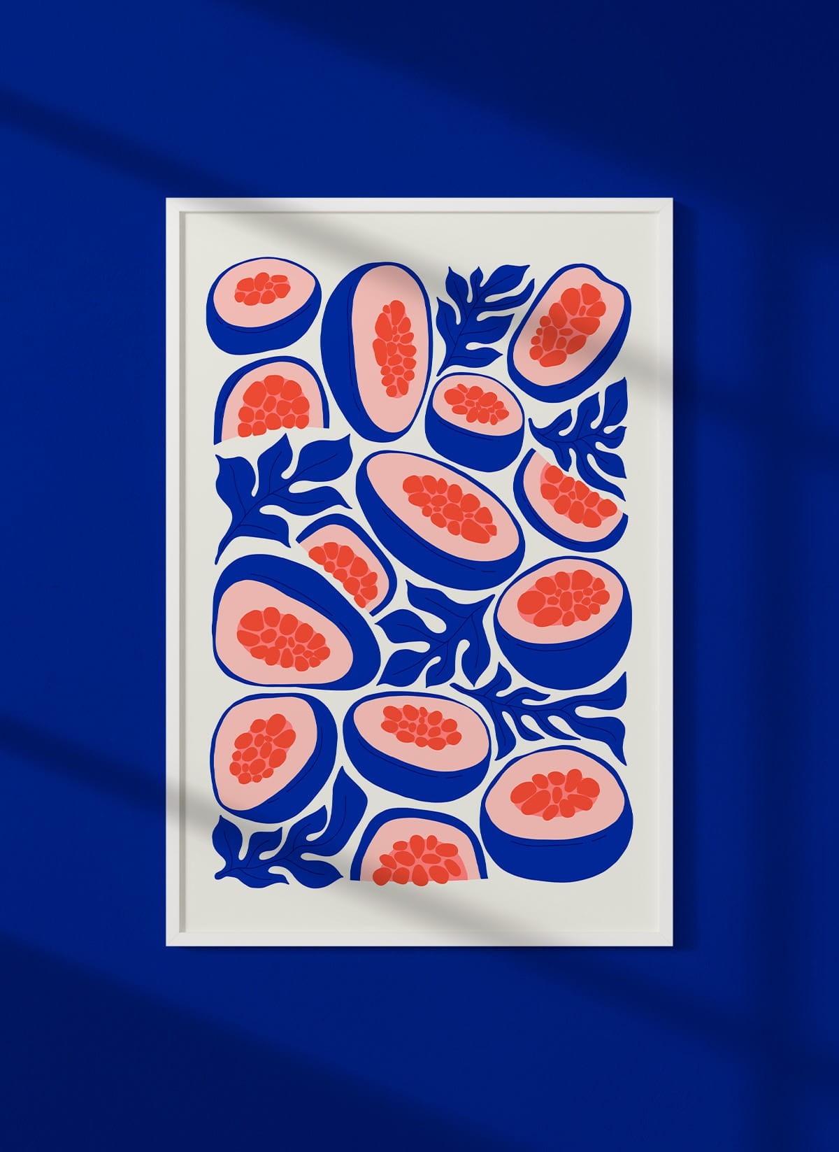 Affiche Papayes Tropicales