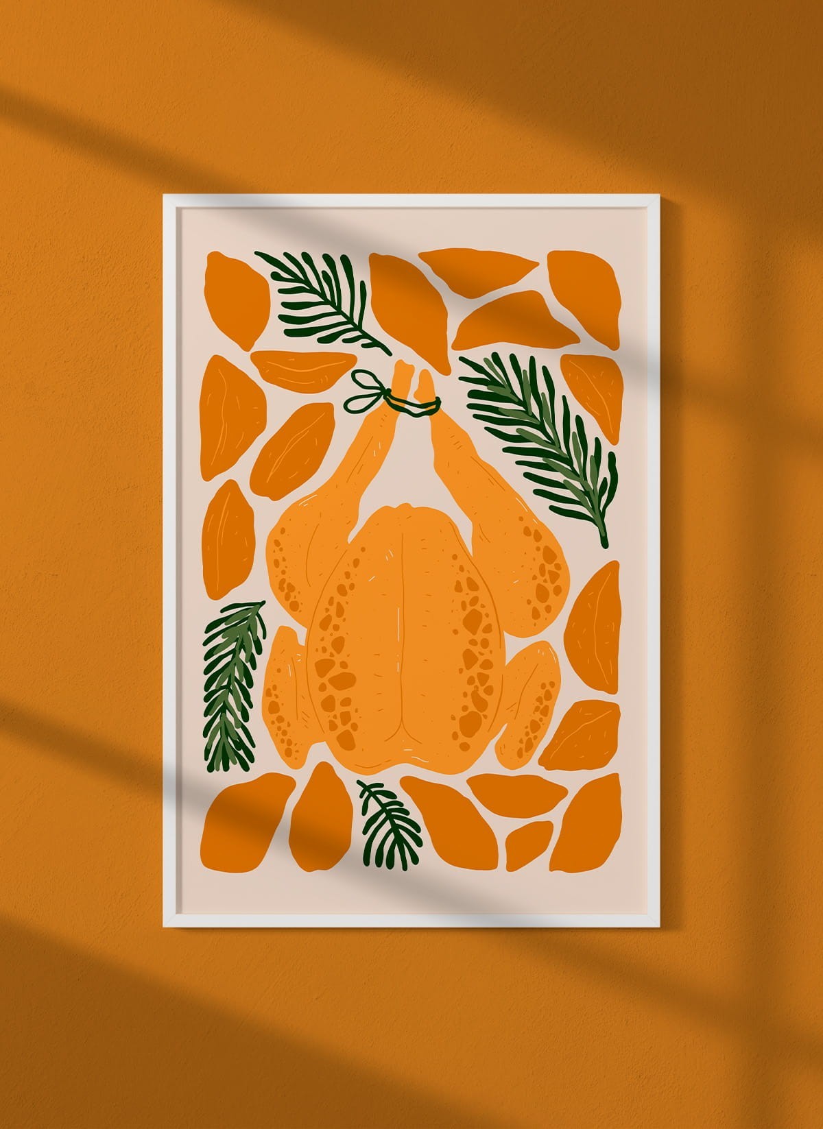 Affiche Poulet Rôti aux Herbes