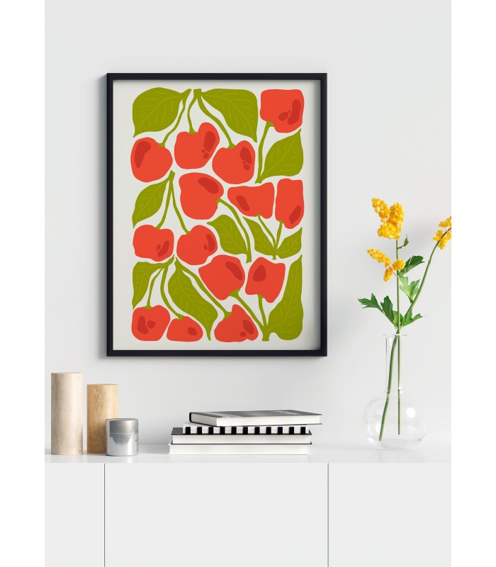 Affiche Cerises du Verger