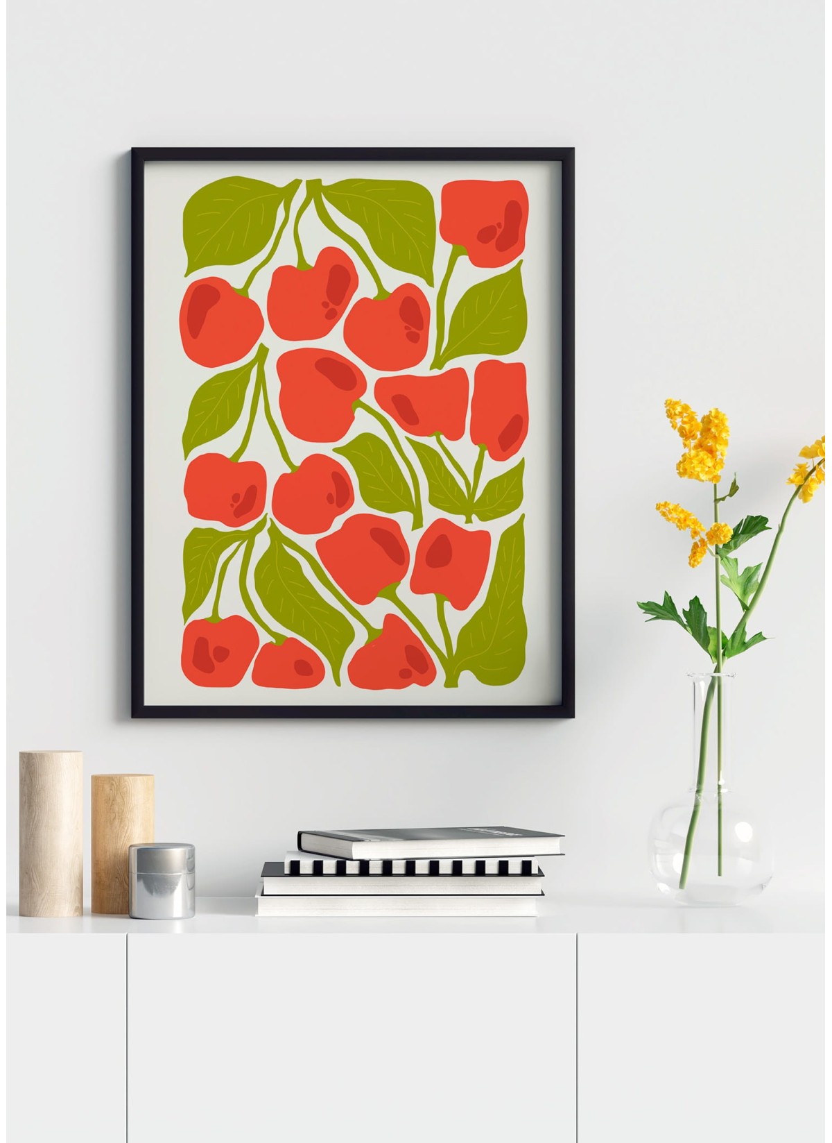 Affiche Cerises du Verger