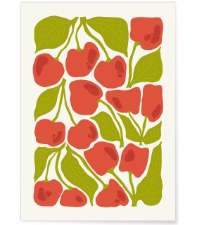 Affiche Cerises du Verger