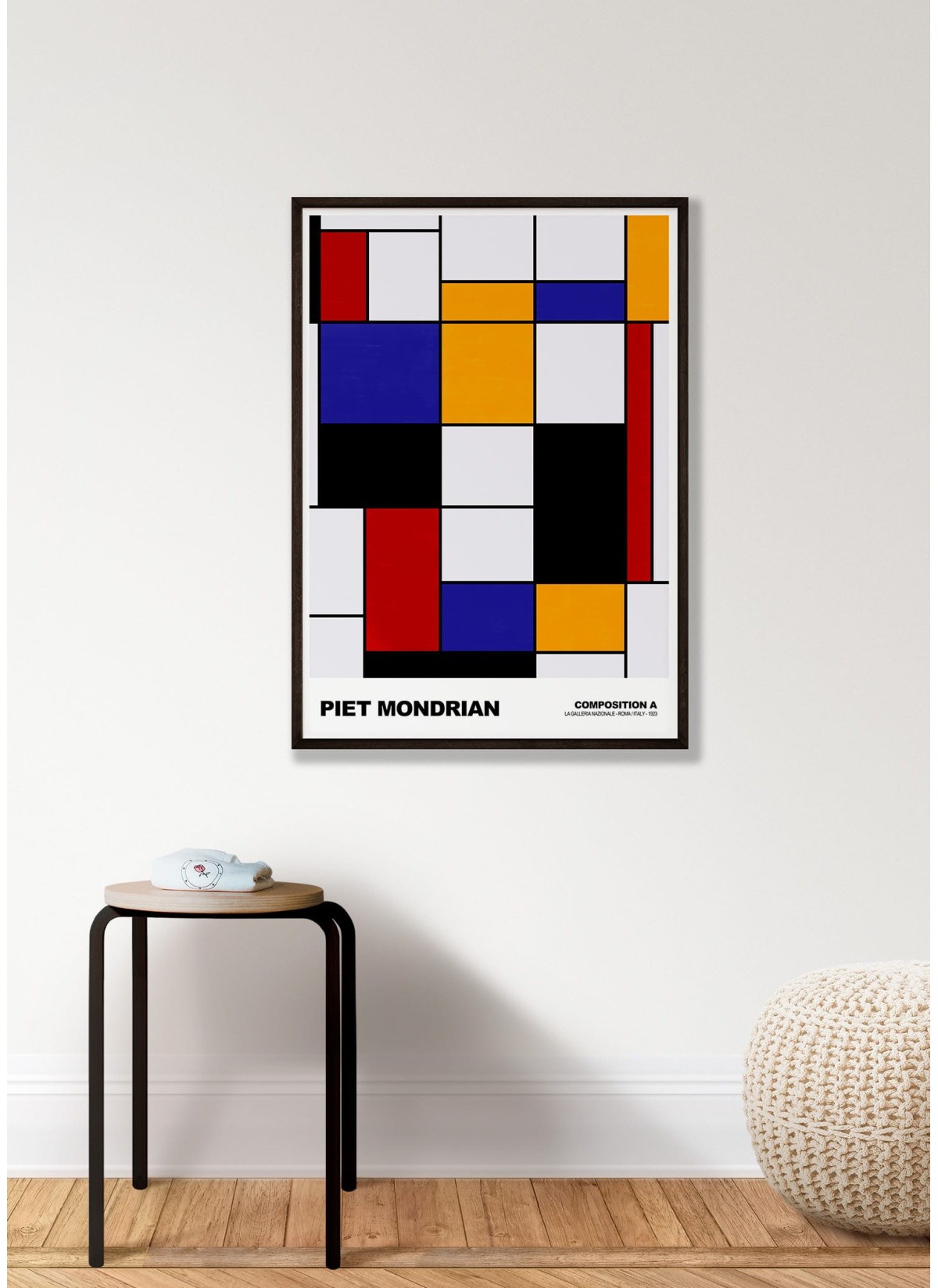 Affiche Piet Mondrian Composition A