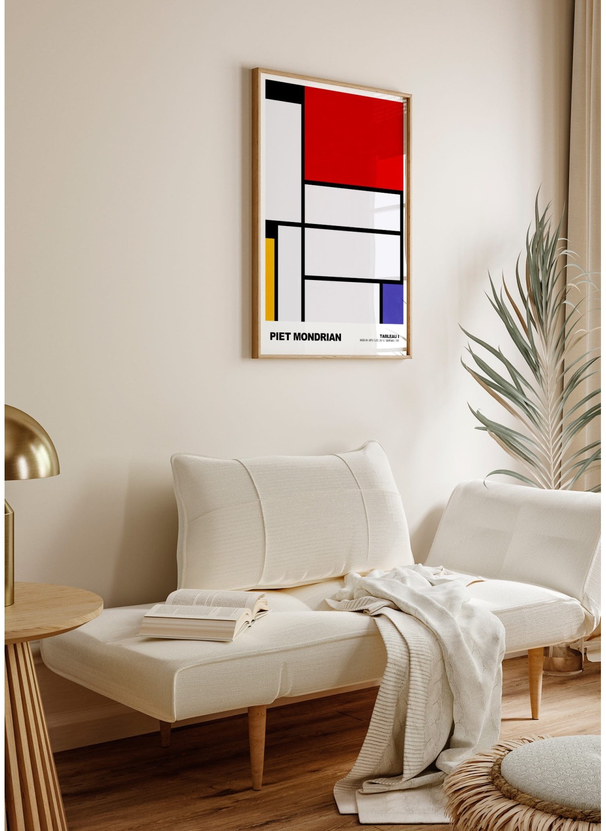 Affiche Piet Mondrian Tableau 1