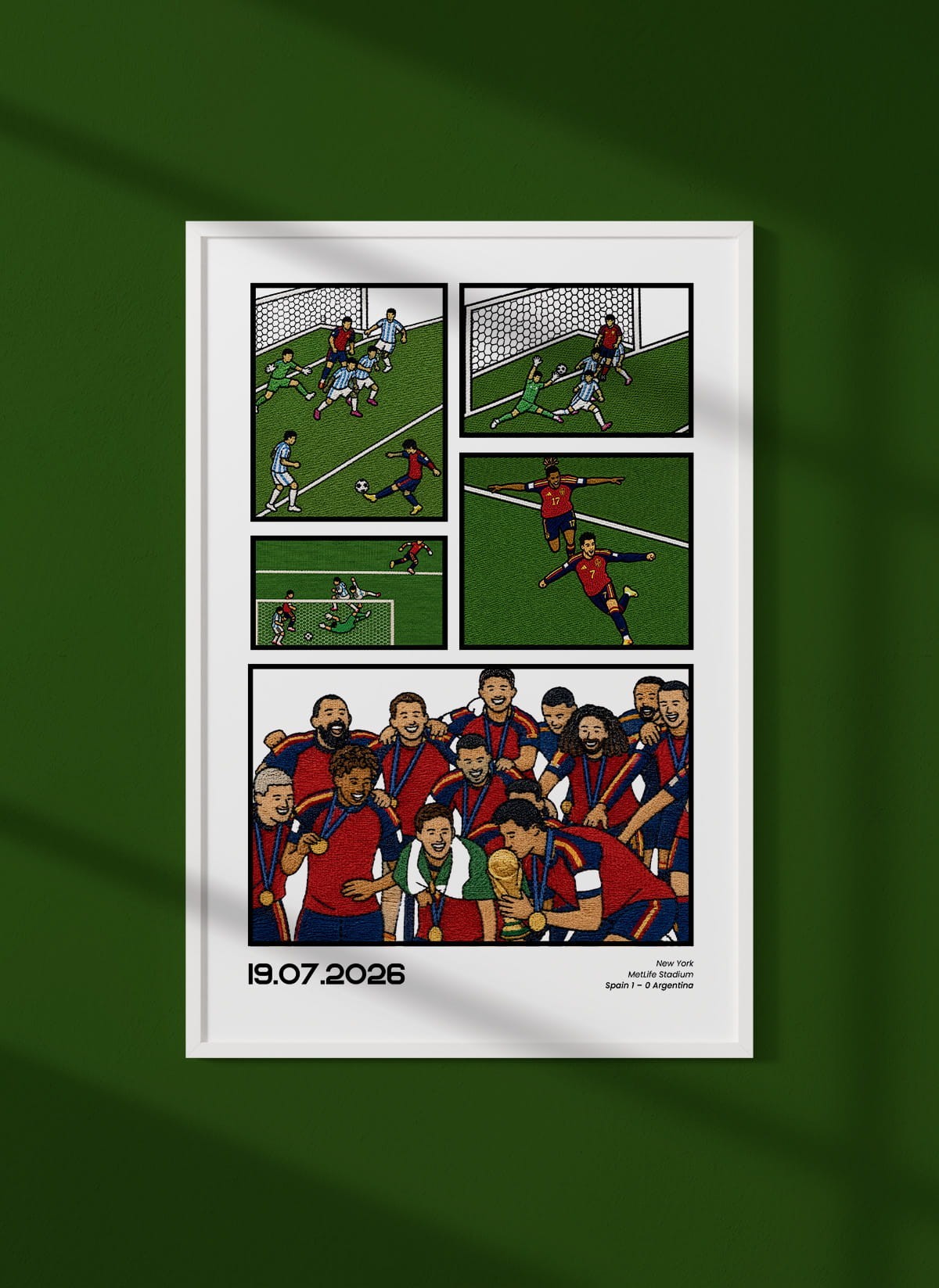 Affiche CDM Espagne 1