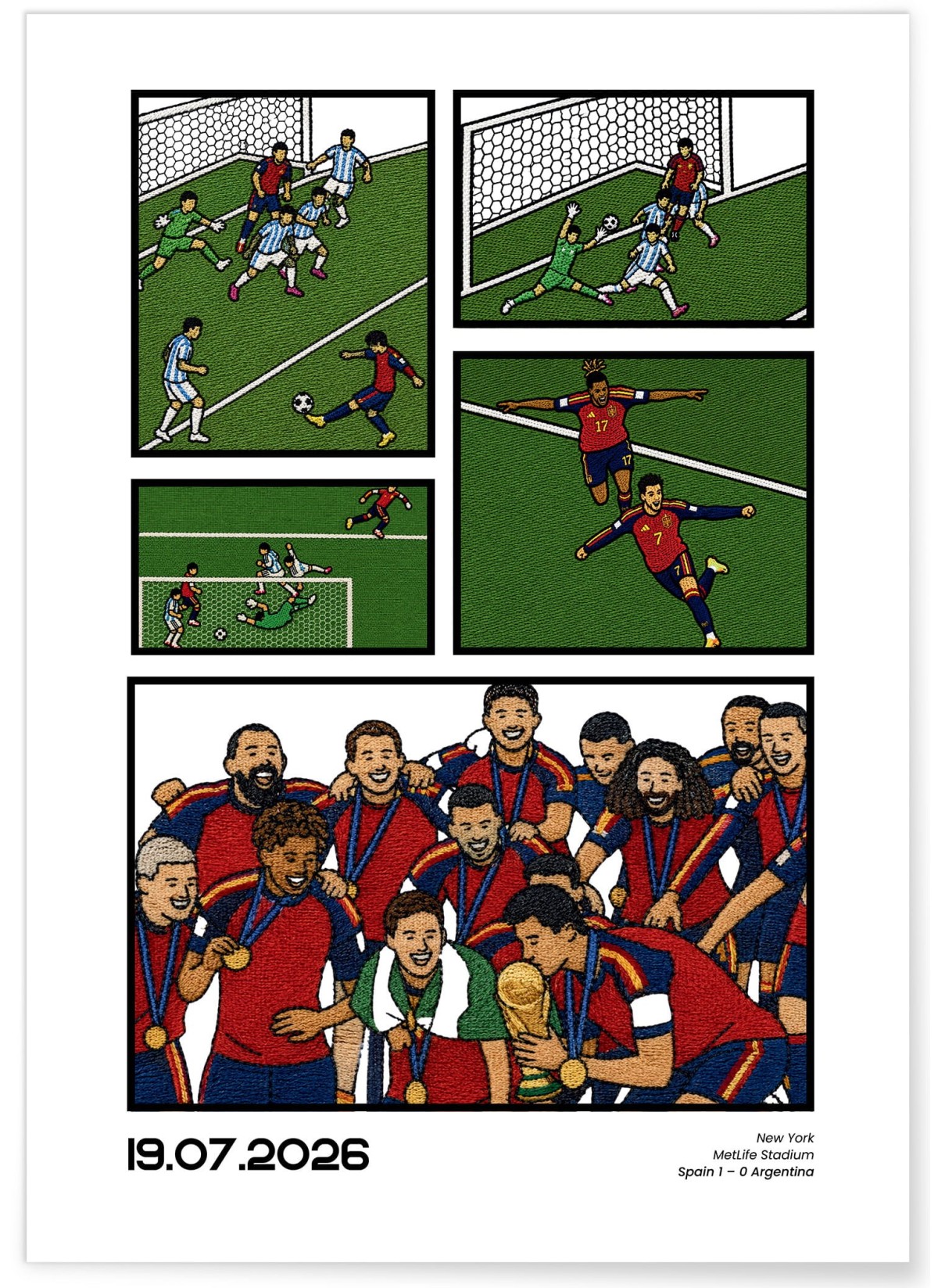 Affiche CDM Espagne 1