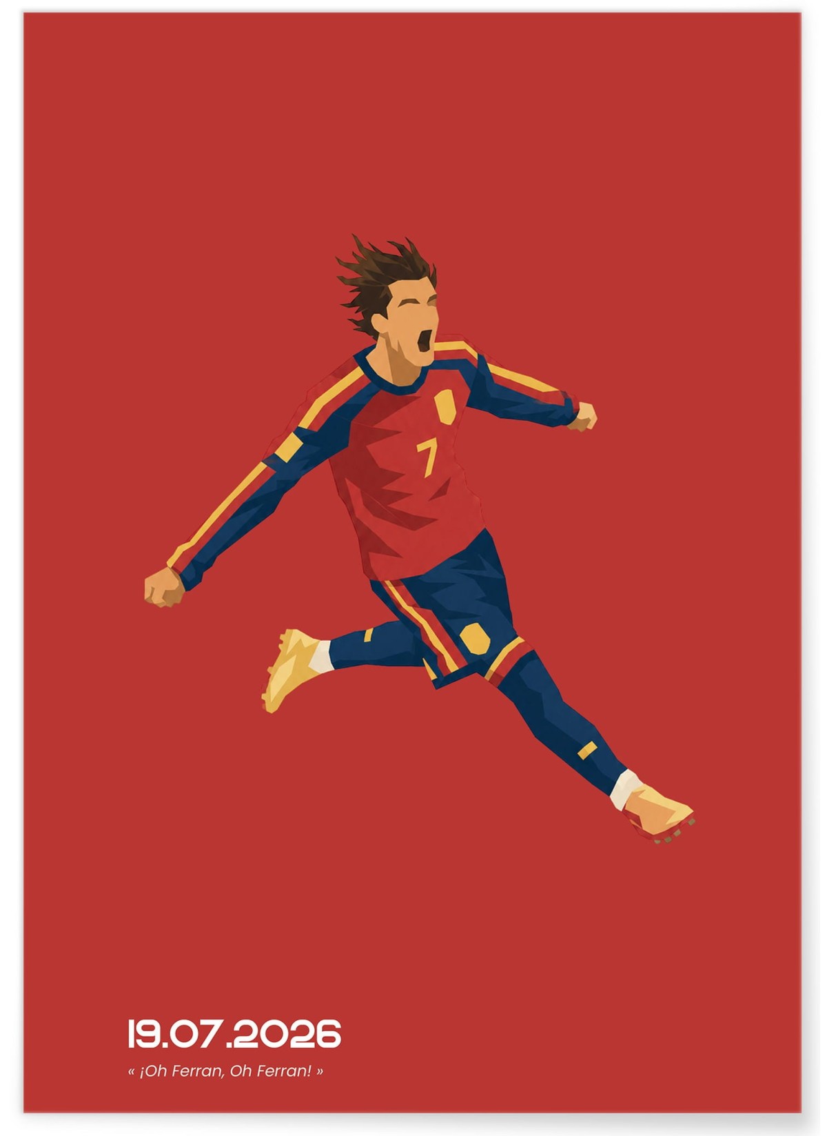 Affiche CDM Espagne 2