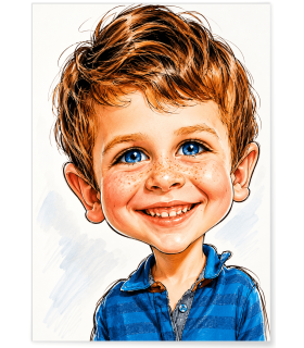 Affiche Personnalisée – Style Caricature | LAFFICHERIE
