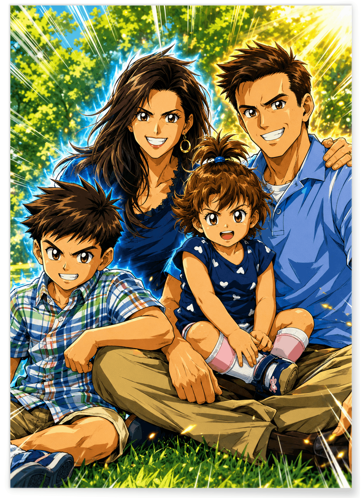 Affiche Personnalisée – Style Animé Manga | LAFFICHERIE