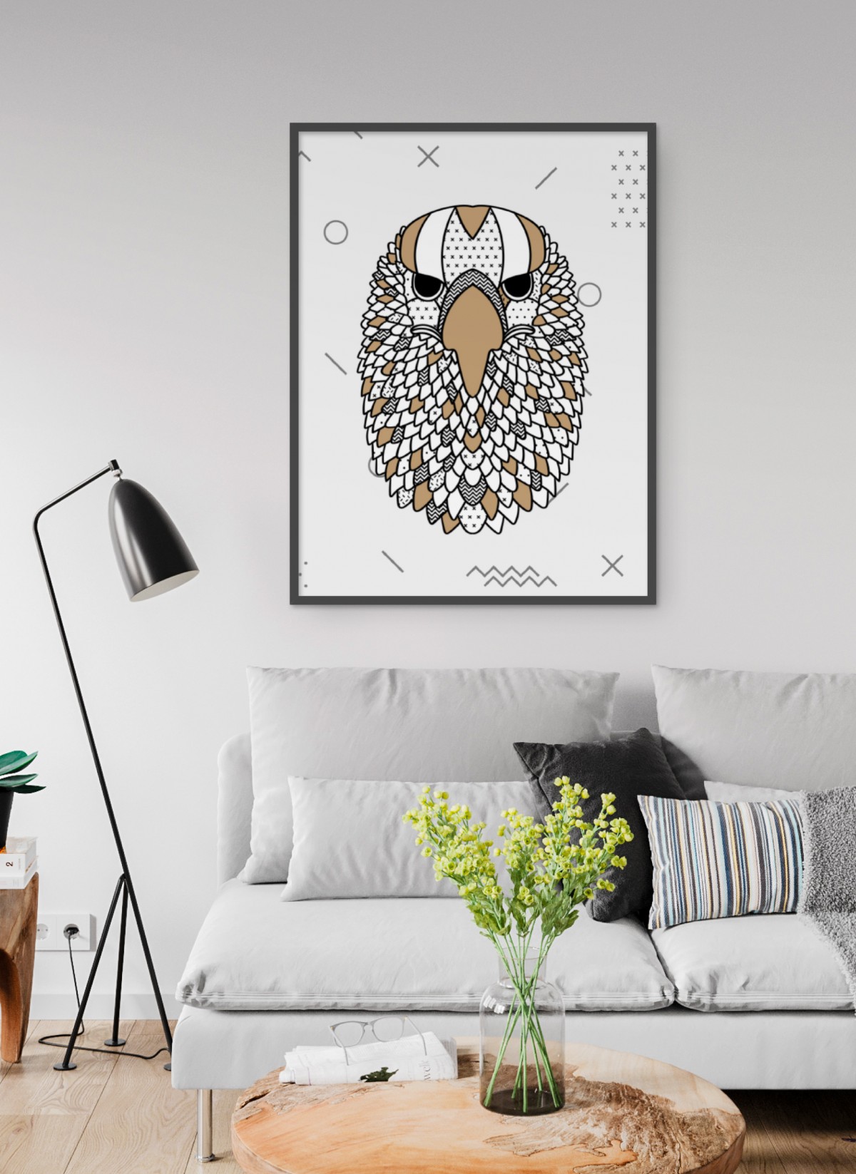 Affiche Aigle scandinave