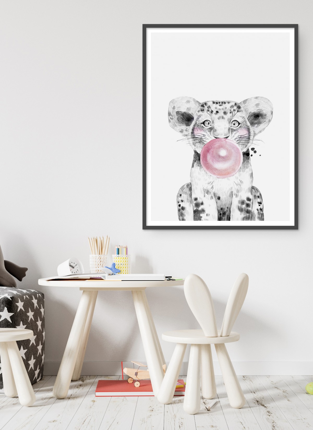 Poster Bulle de Lionceau
