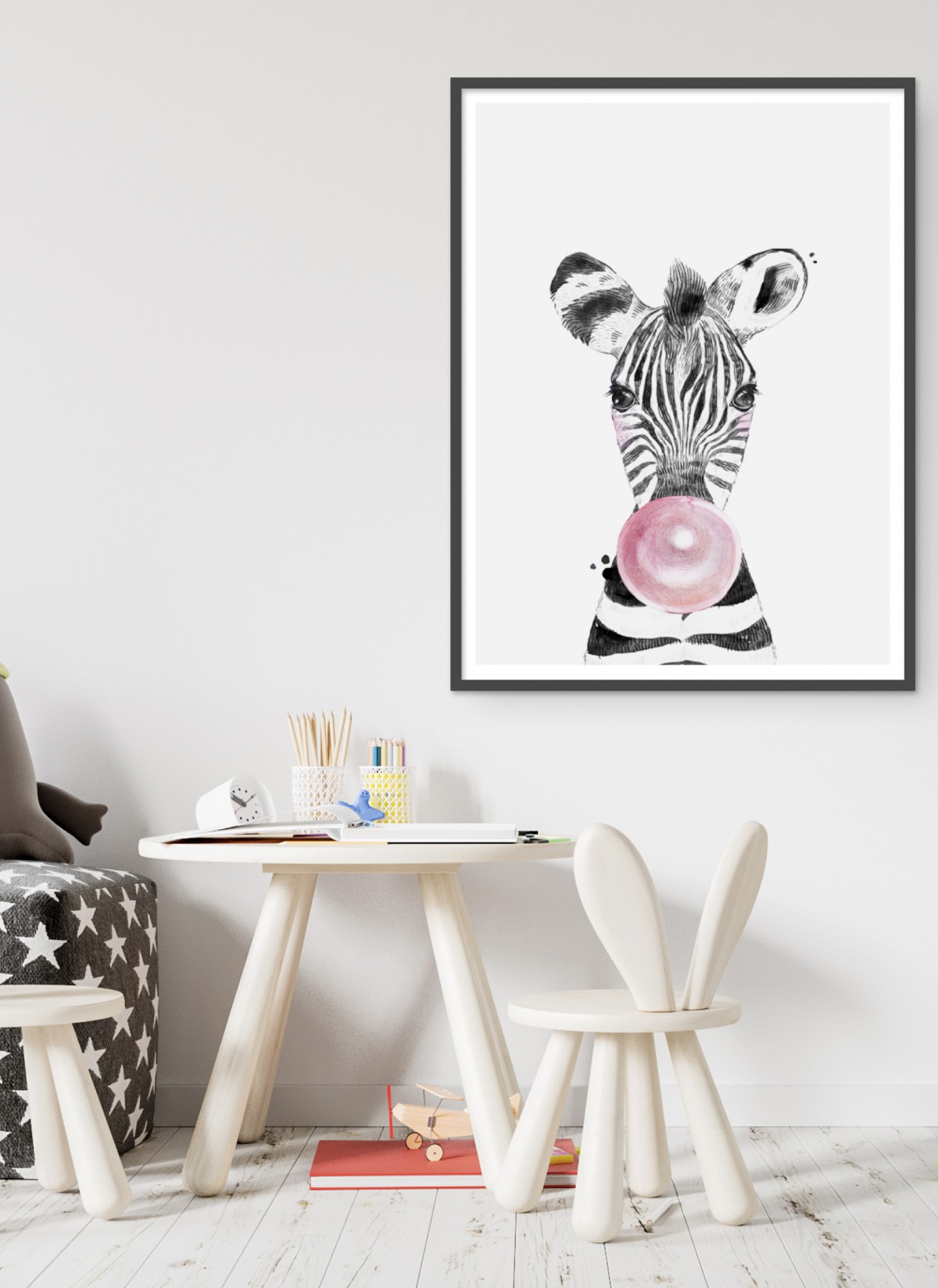 Poster Bulle de Zèbre