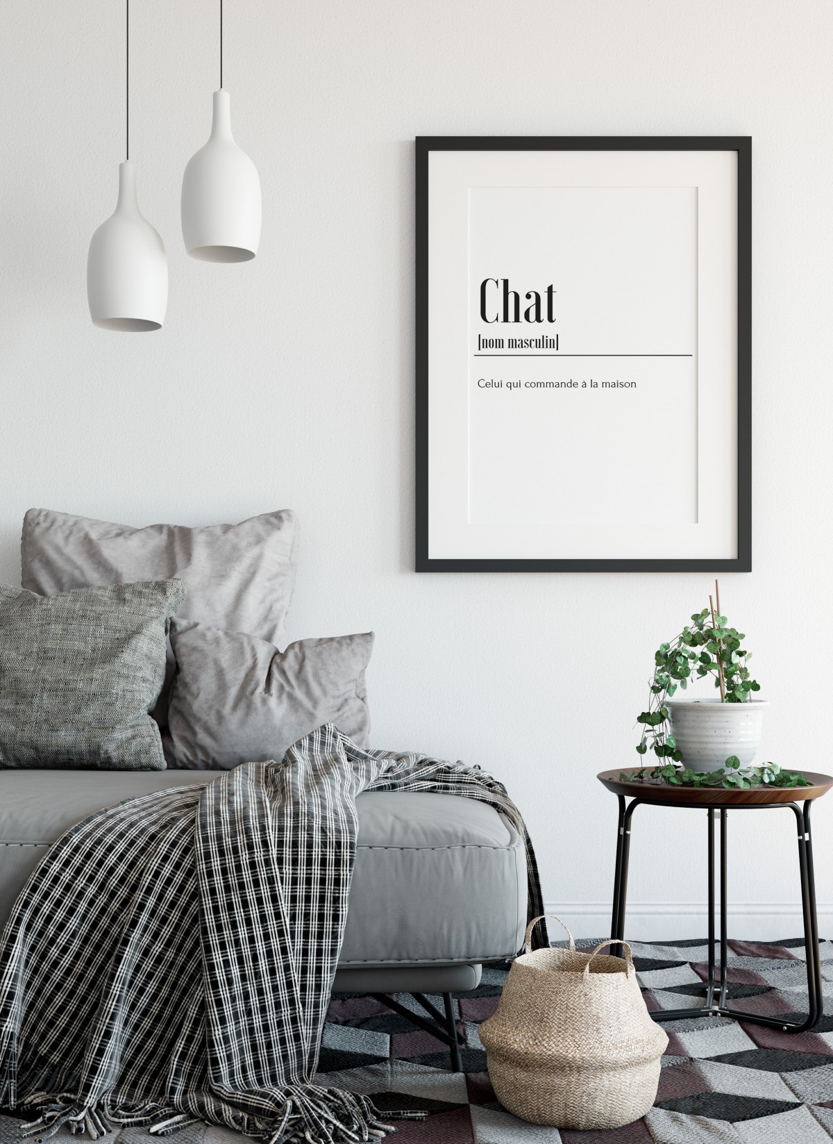 Poster Définition Chat