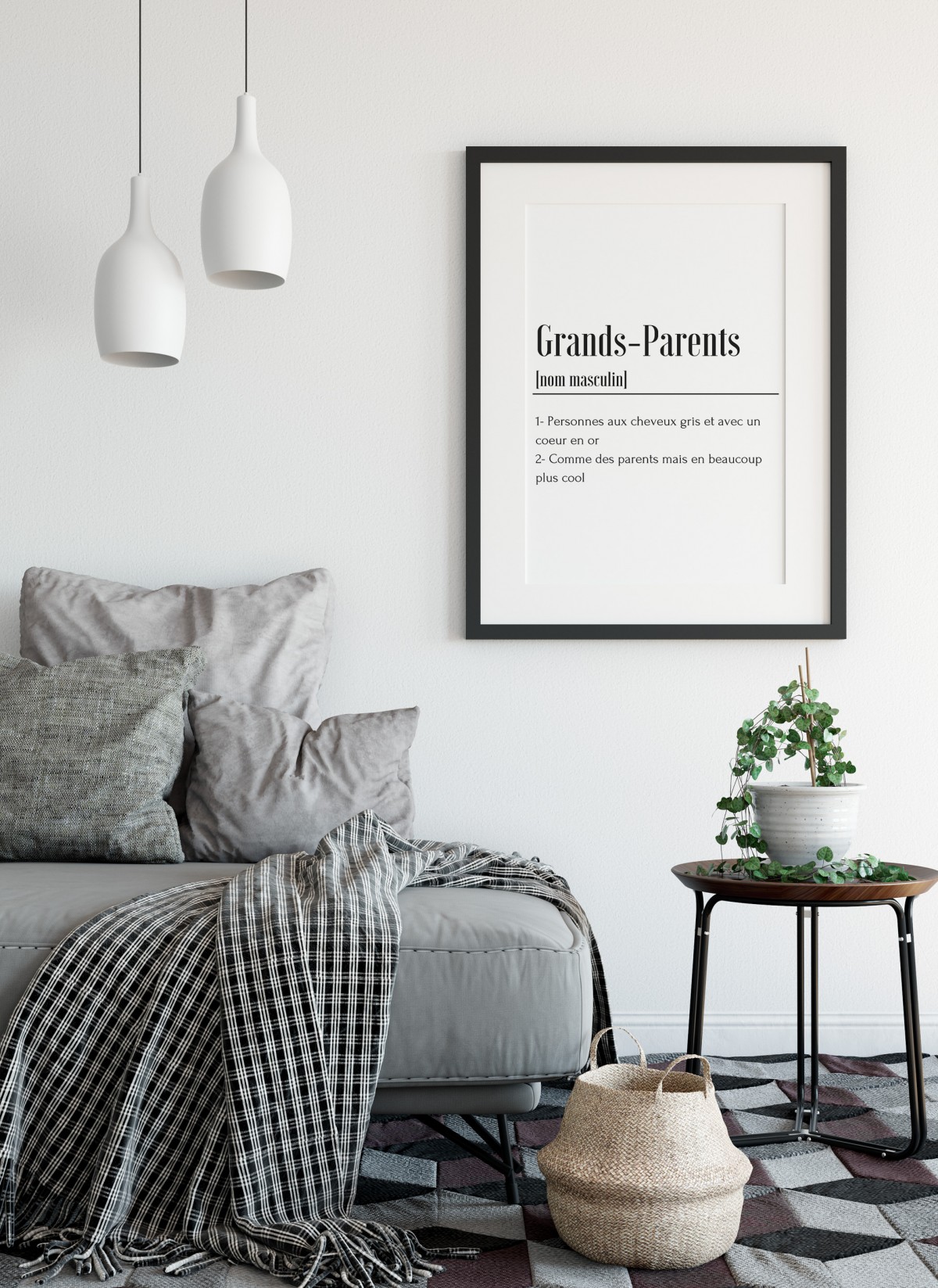 Affiche Définition Grands-Parents