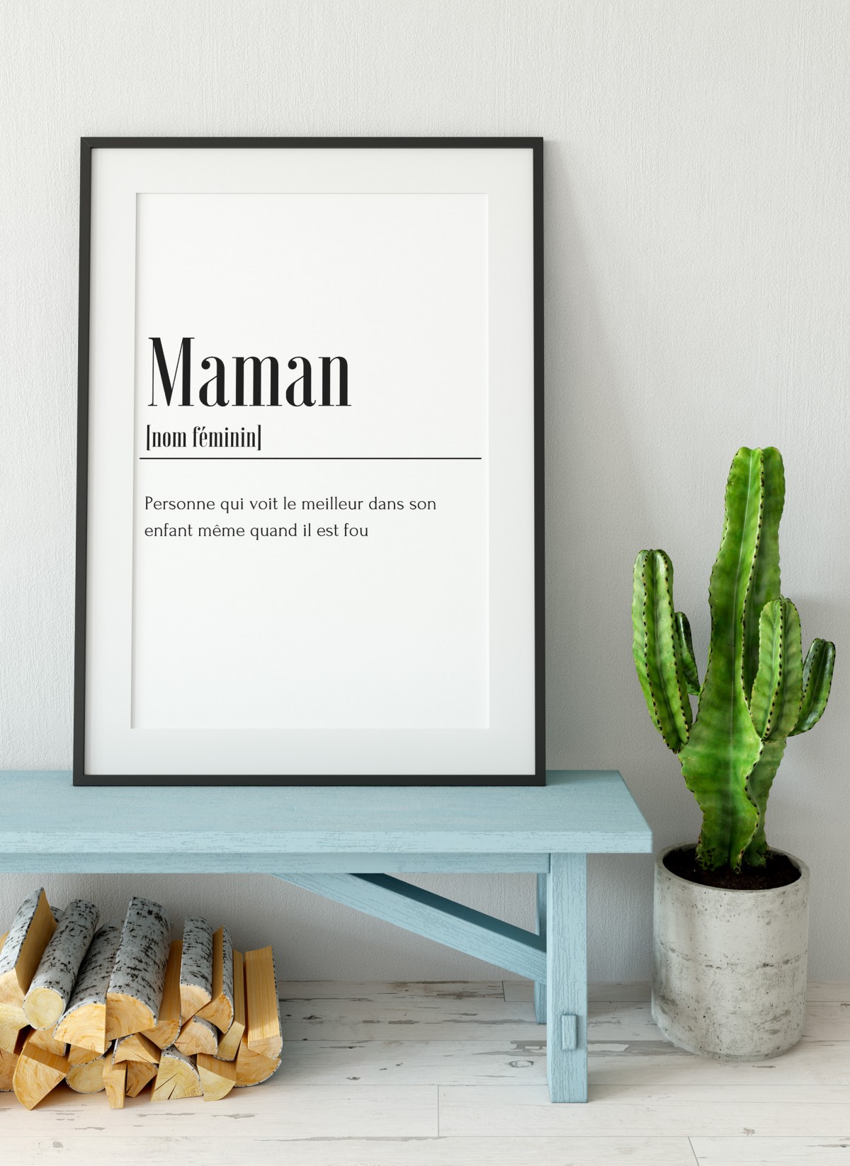 Affiche Définition Maman