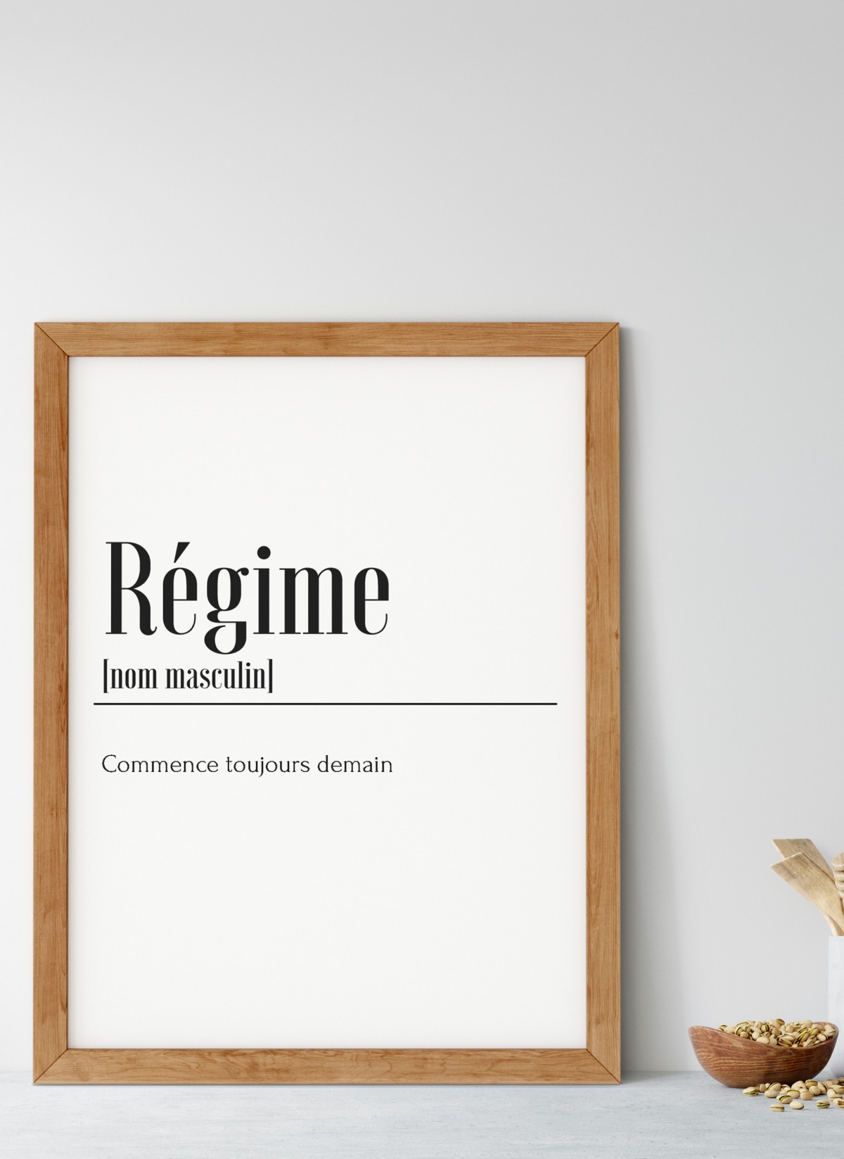 Affiche Définition Régime