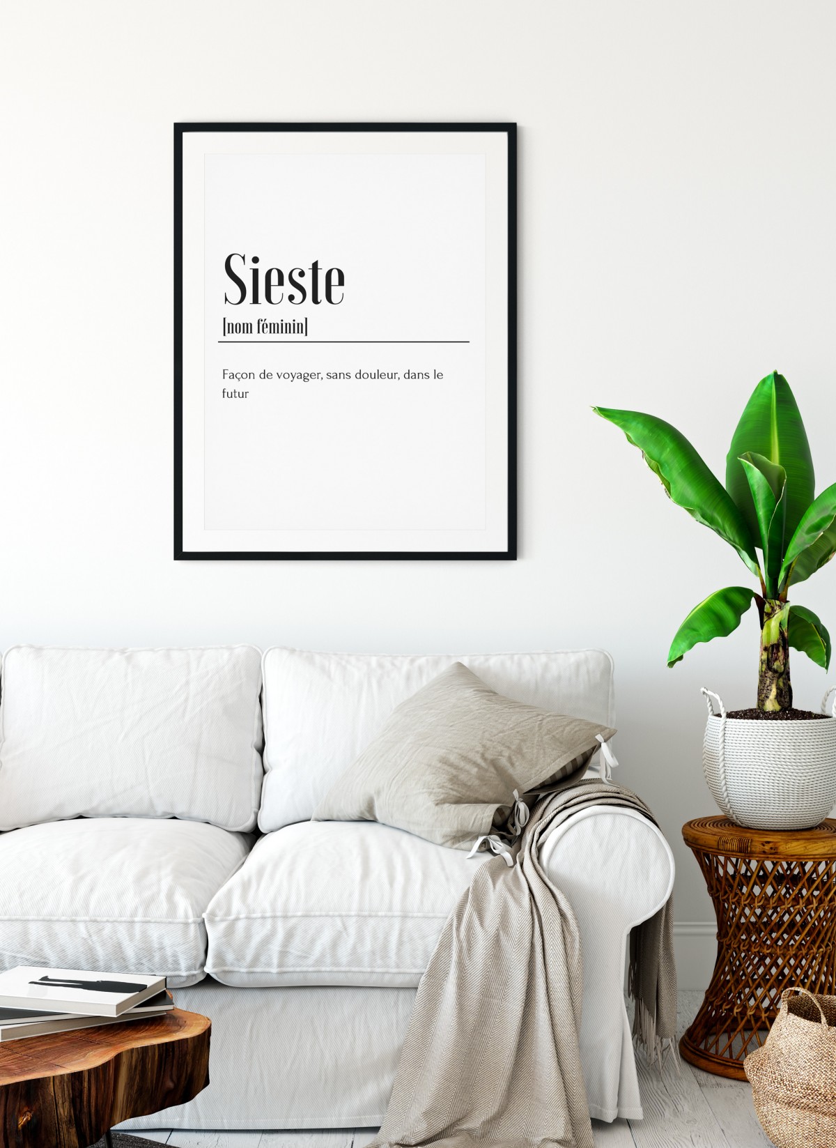 Affiche Définition Sieste