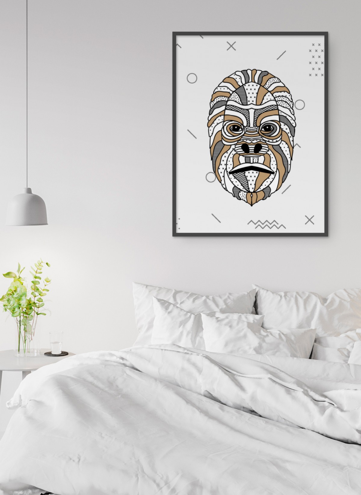 Affiche Gorille scandinave
