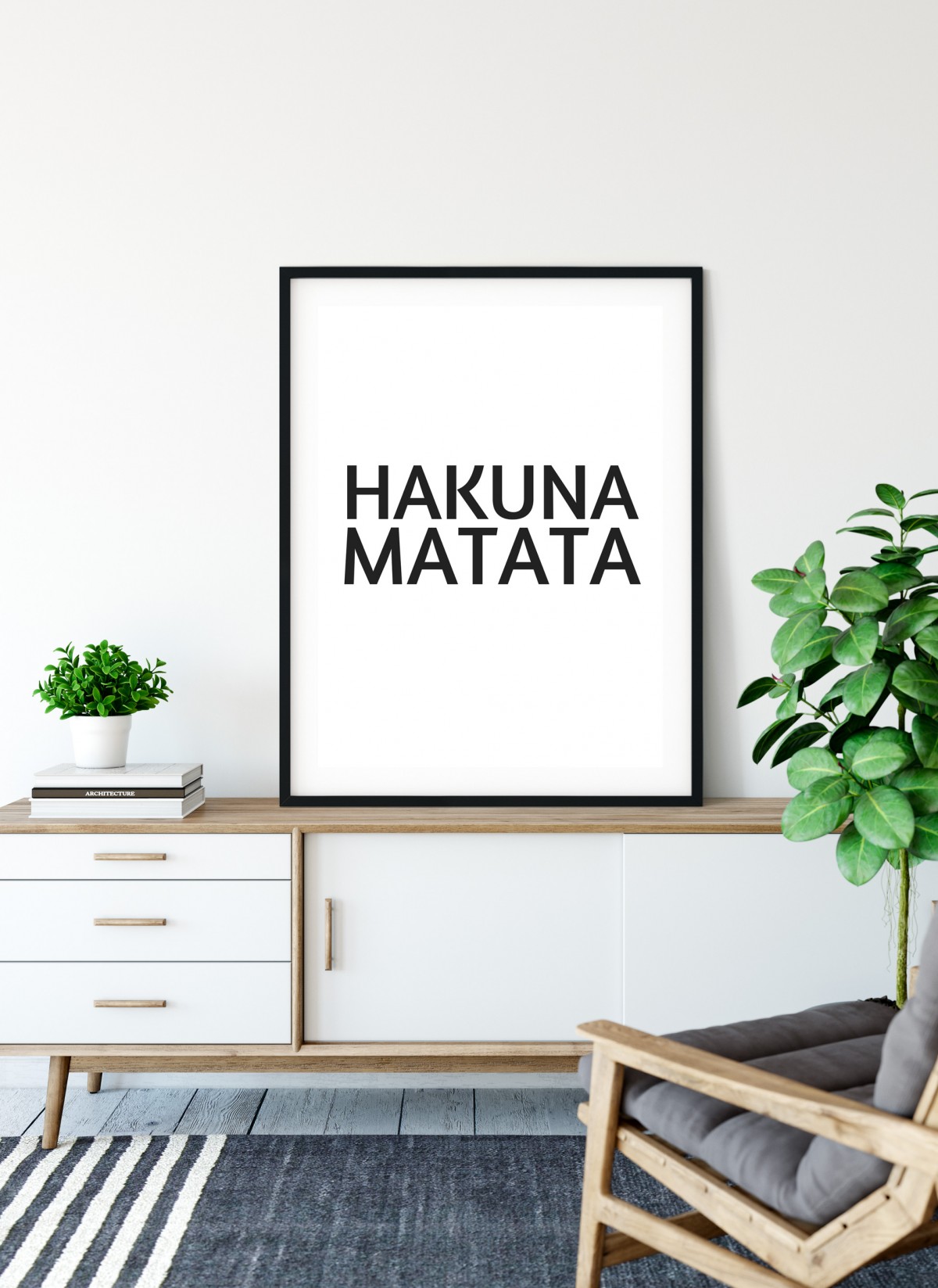 Affiche Hakuna Matata.