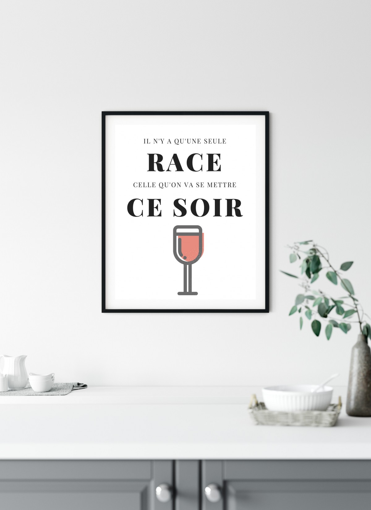 Affiche Il n'y a qu'une seule race...