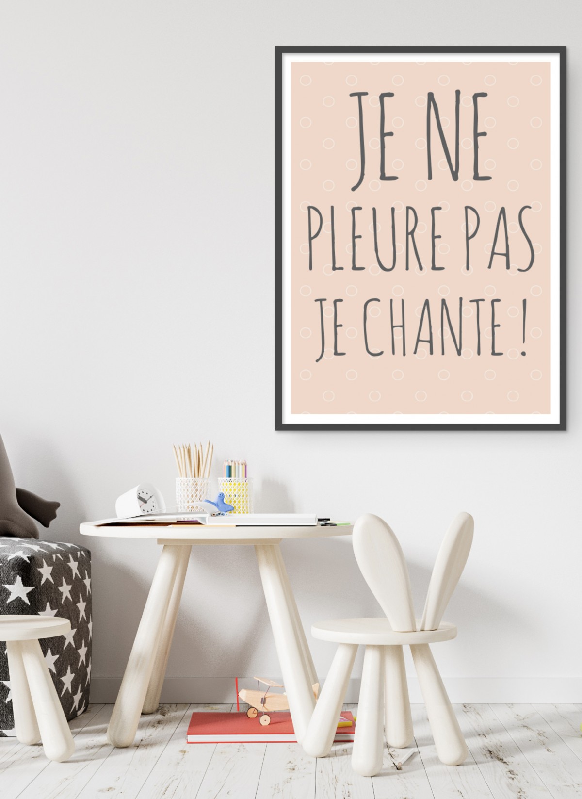 Affiche Je ne pleure pas je chante !