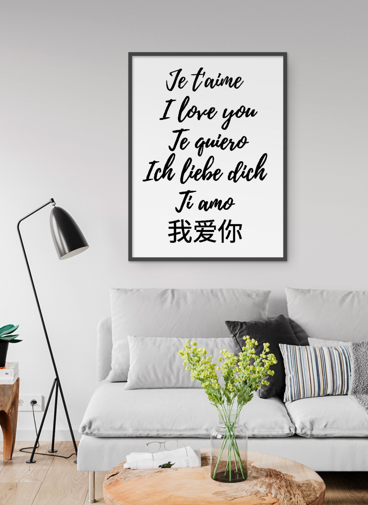 Affiche Je t'aime
