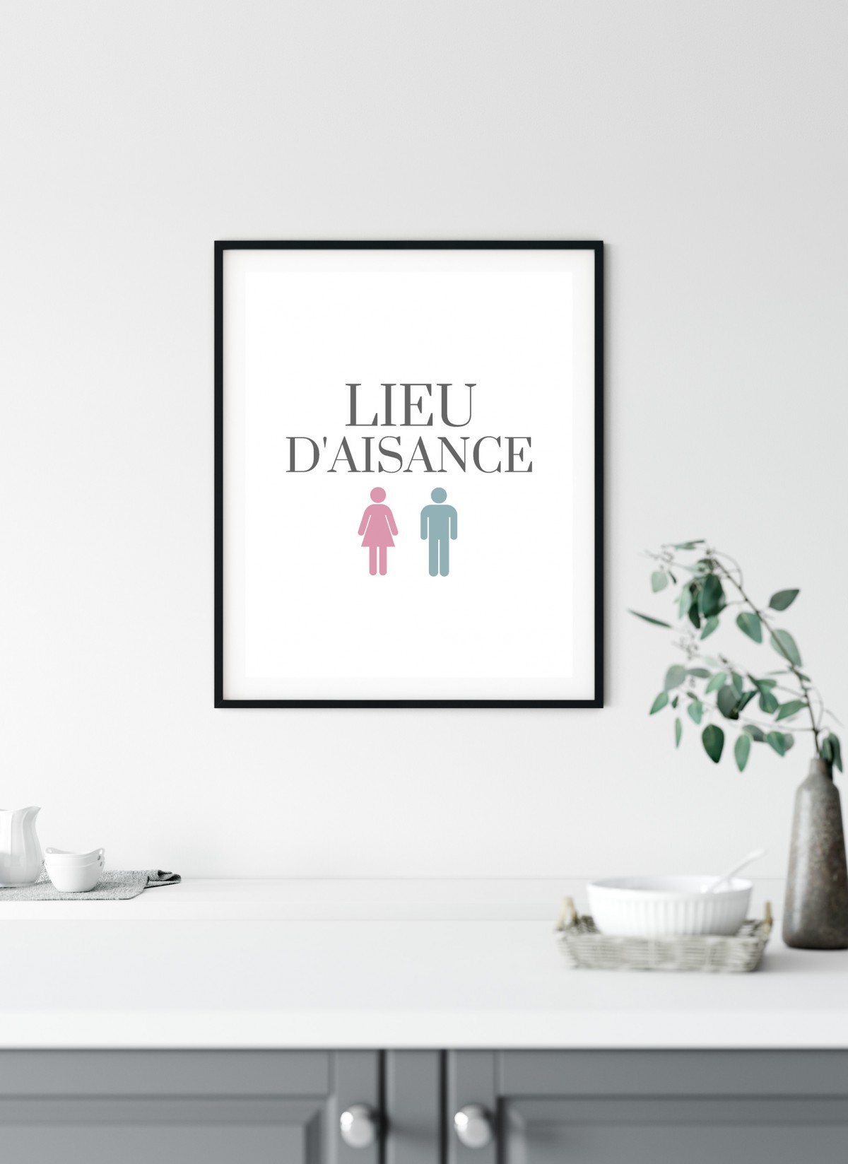 Affiche Lieu d'aisance