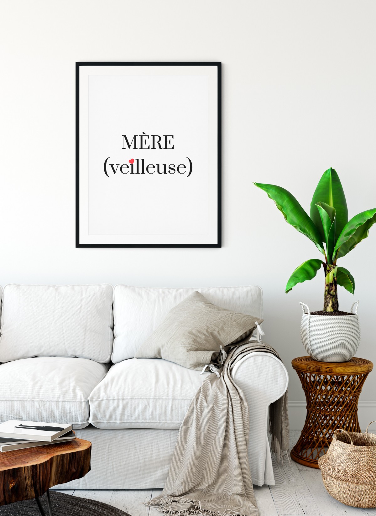 Affiche Mère(veilleuse)