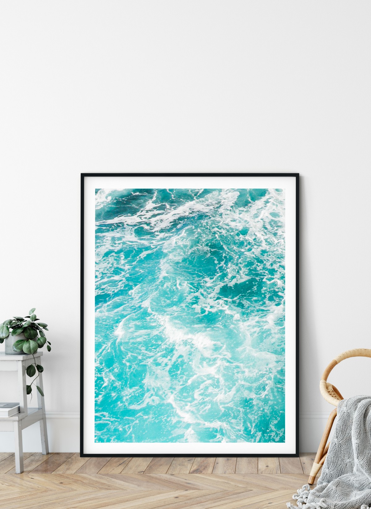Affiche Nature mer et vagues