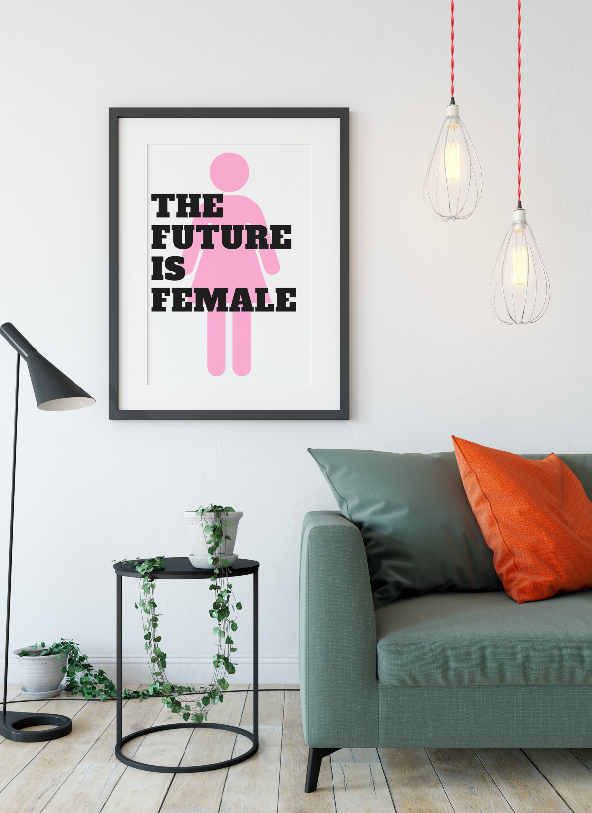 Affiche The future is Female
