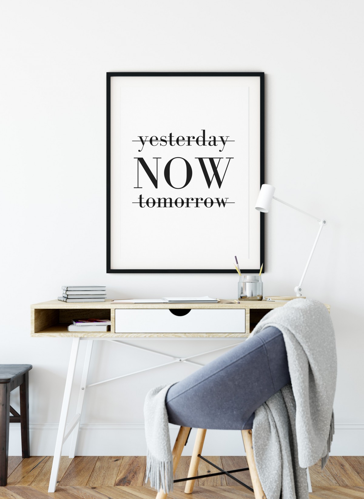 Affiche Yesterday NOW tomorrow