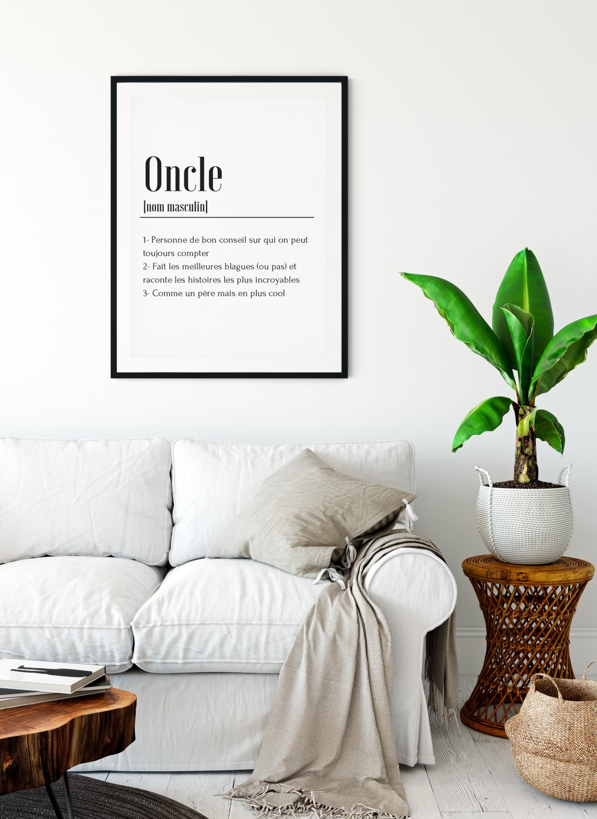 Affiche Définition Oncle