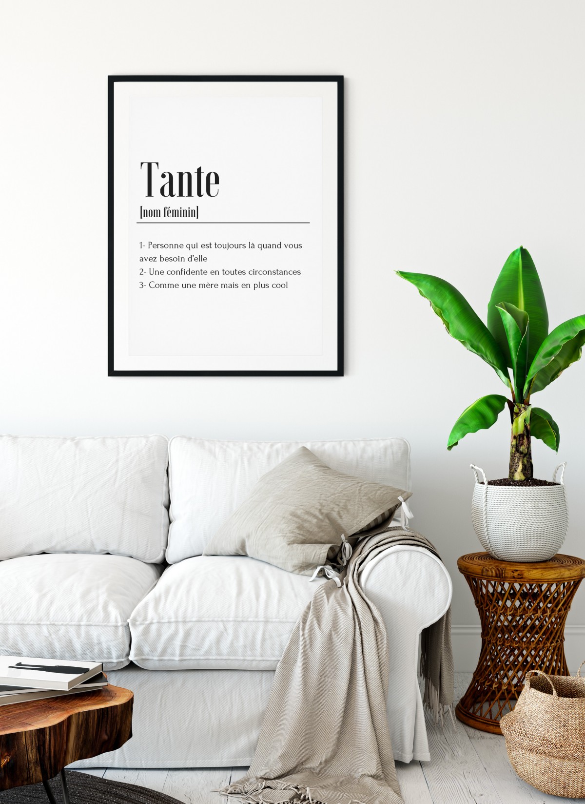 Affiche Définition Tante