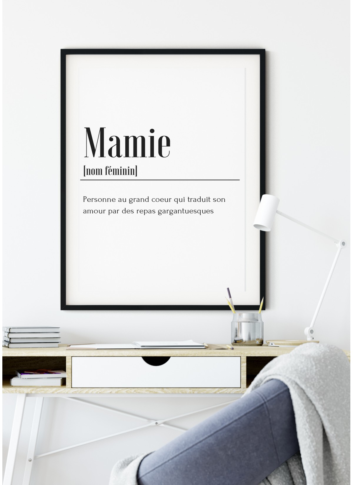 Affiche Définition Mamie