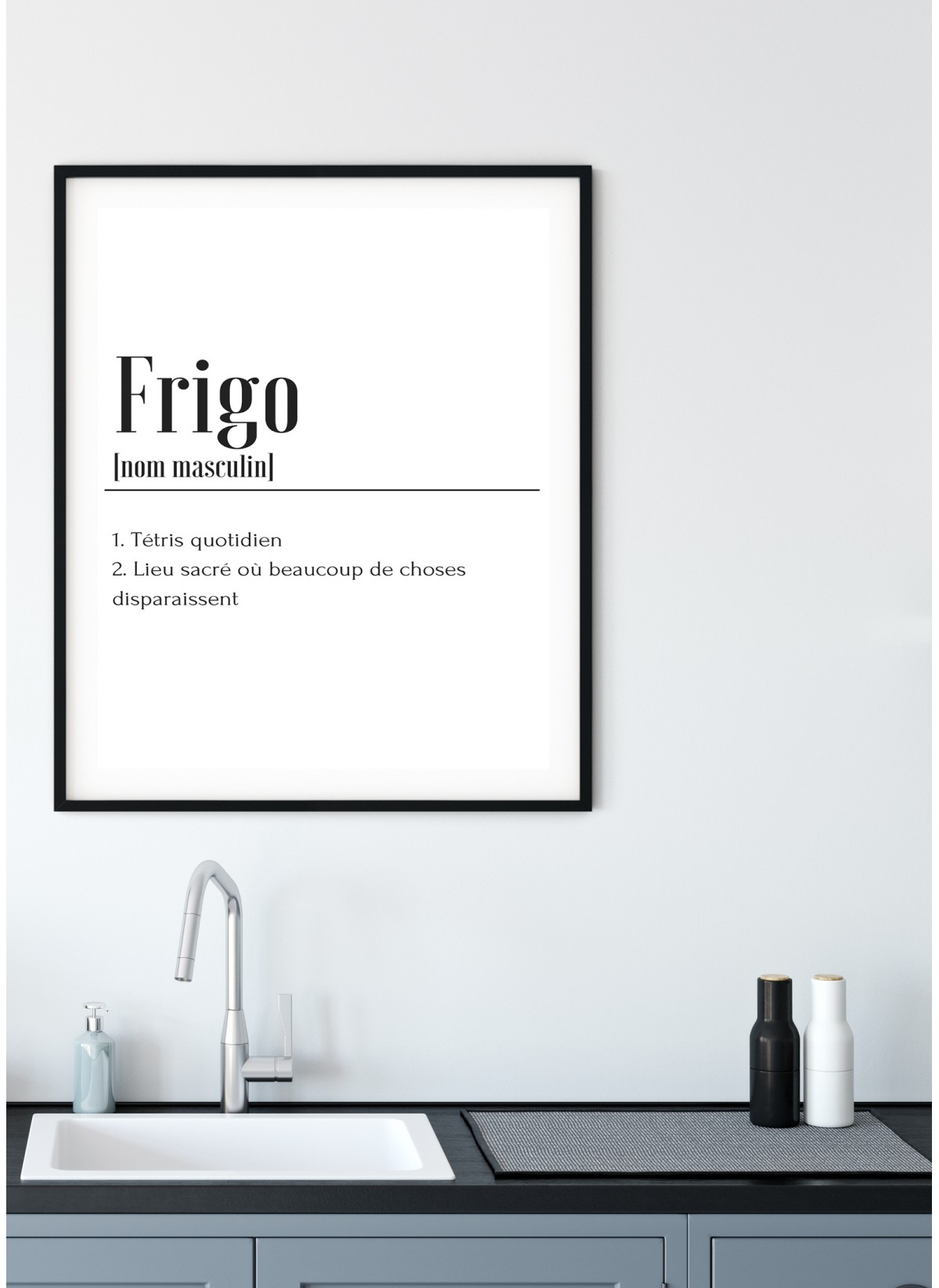 Affiche Définition Frigo