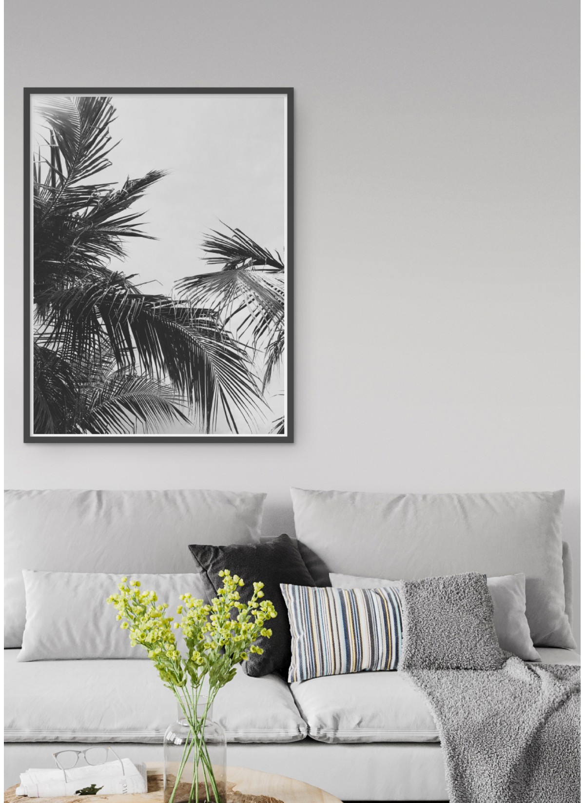 Affiche nature Feuille de palmier n°2