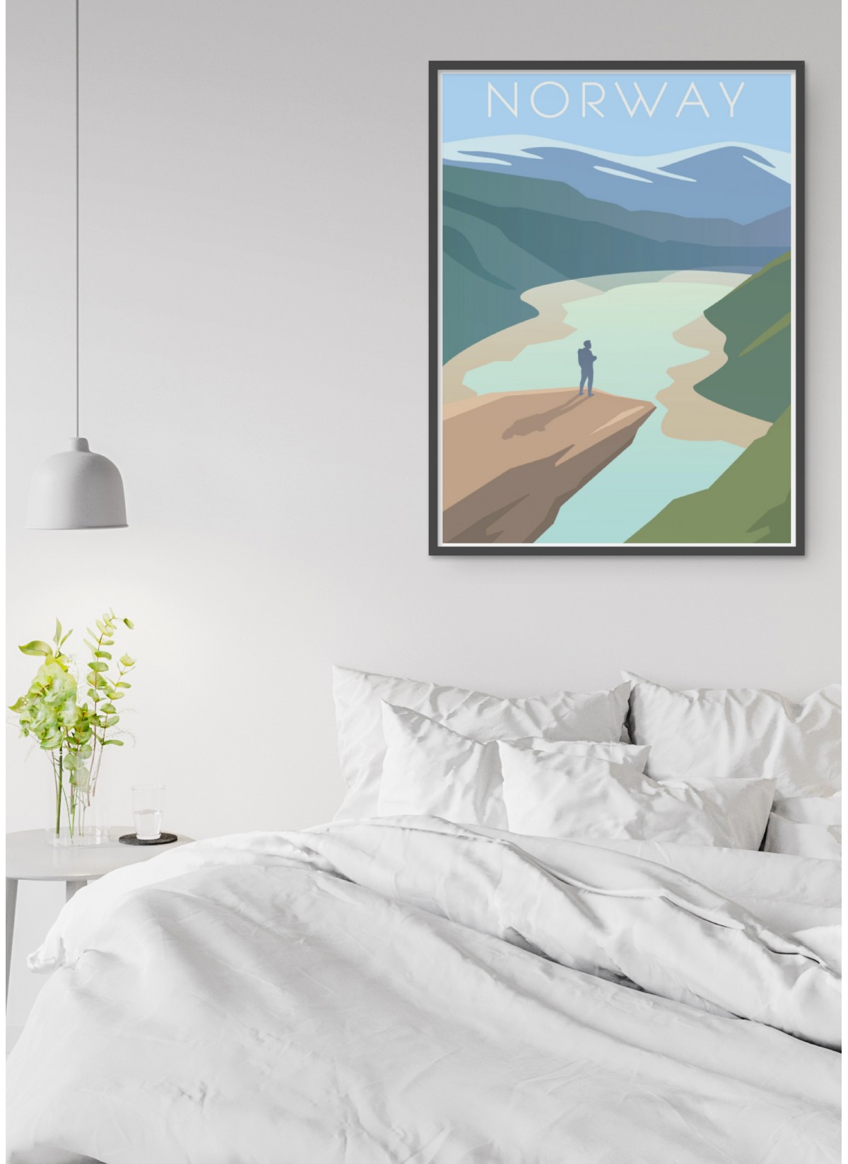 Affiche Norvège
