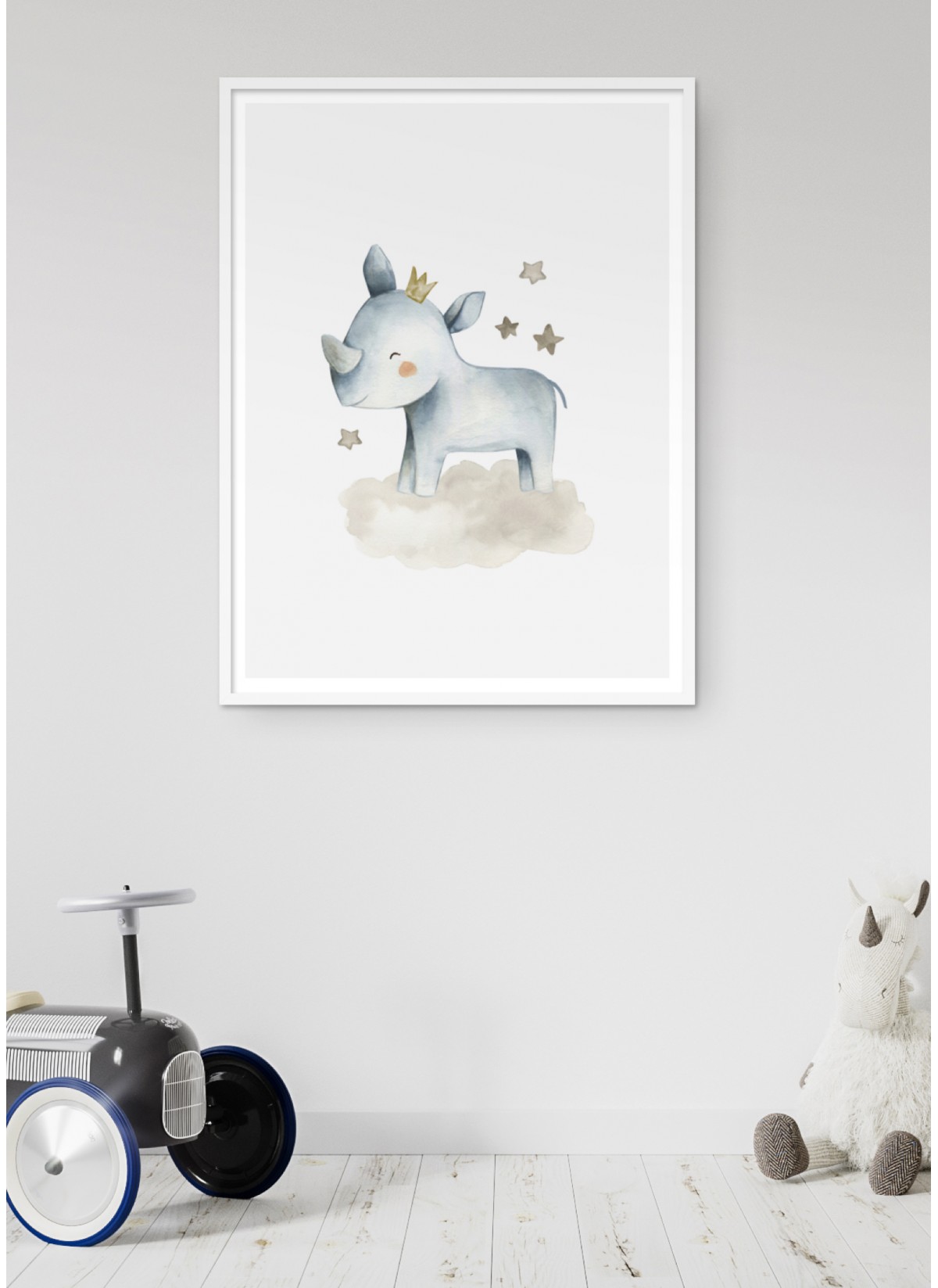 Affiche Bébé Rhino
