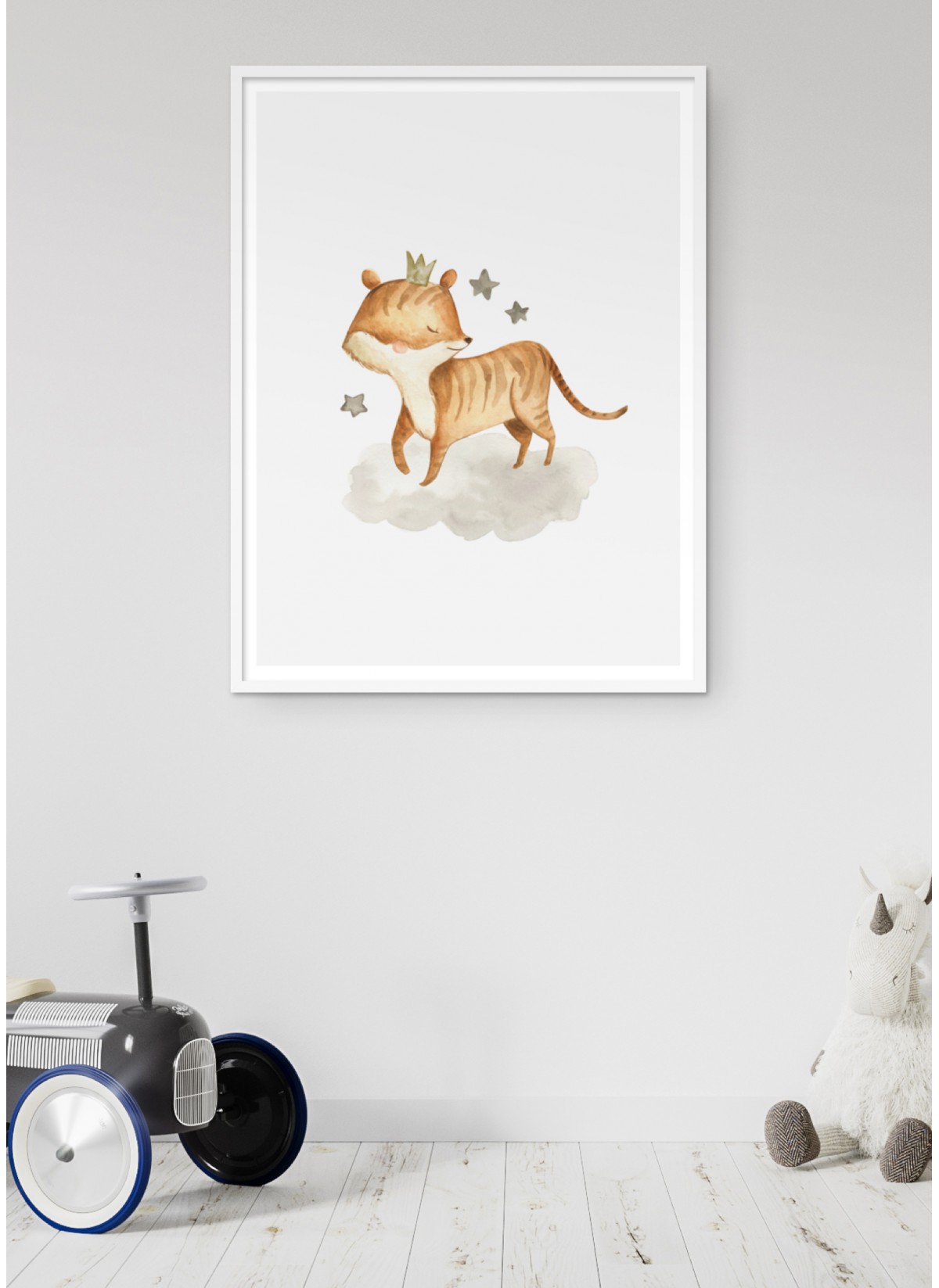 Poster Bébé Renard
