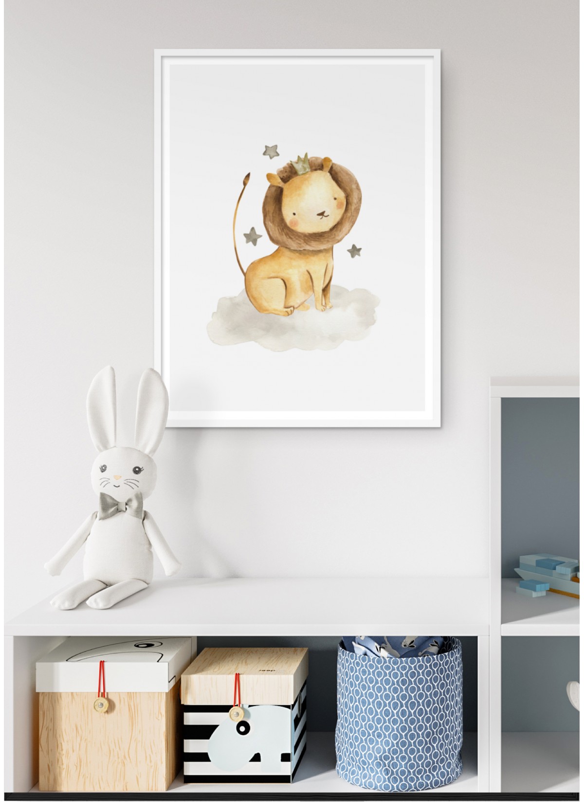 Affiche Bébé Lion