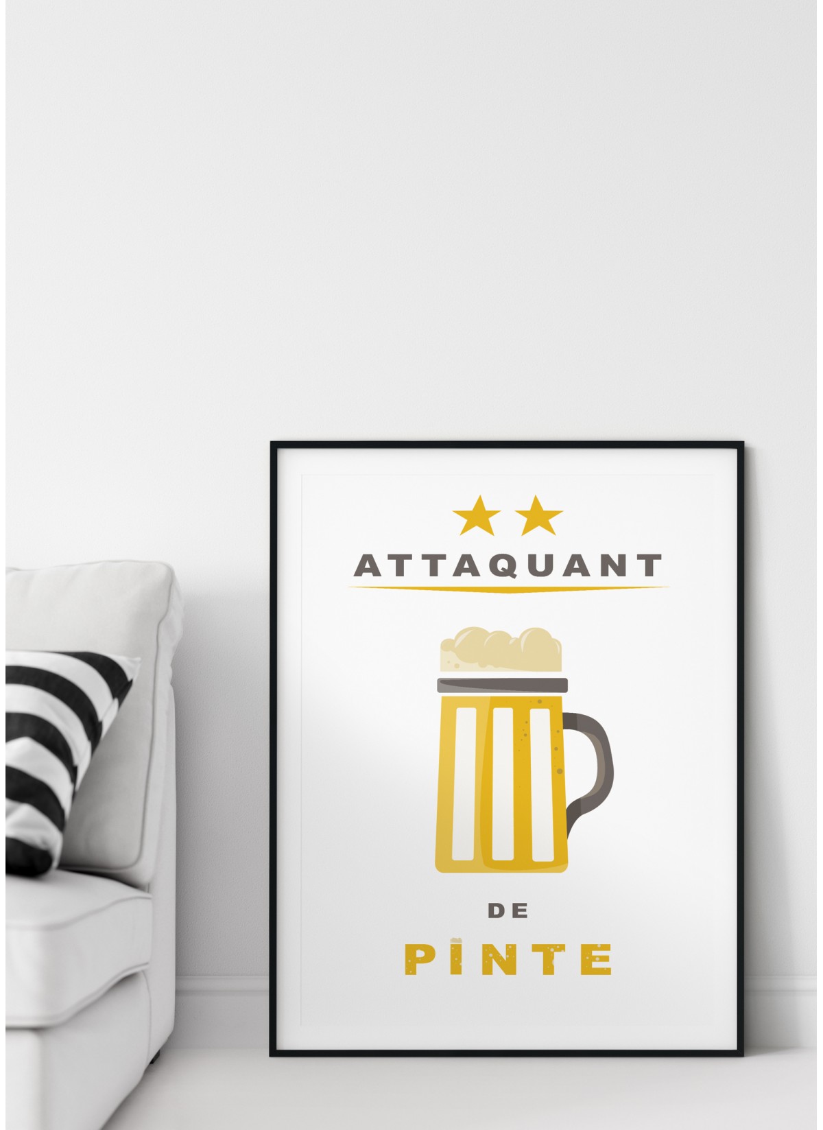 Affiche Attaquant de Pinte