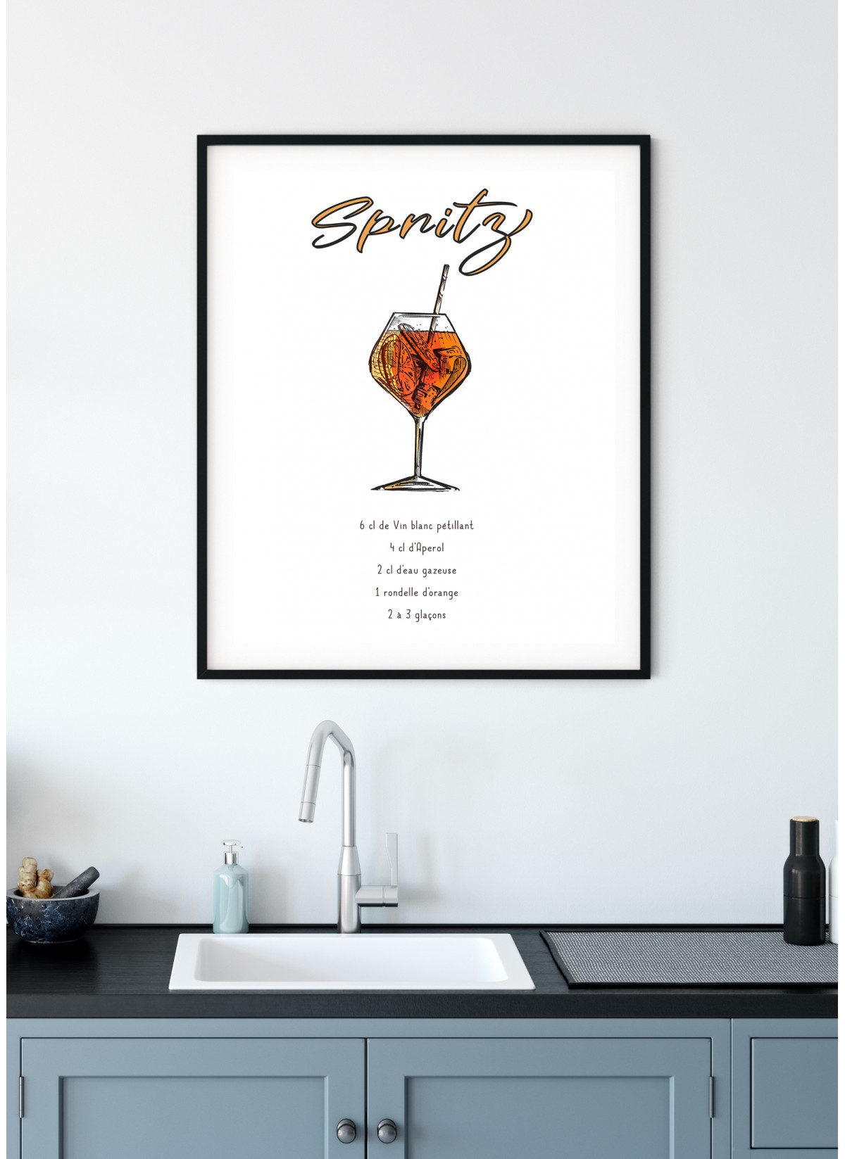 Affiche Cocktail Spritz