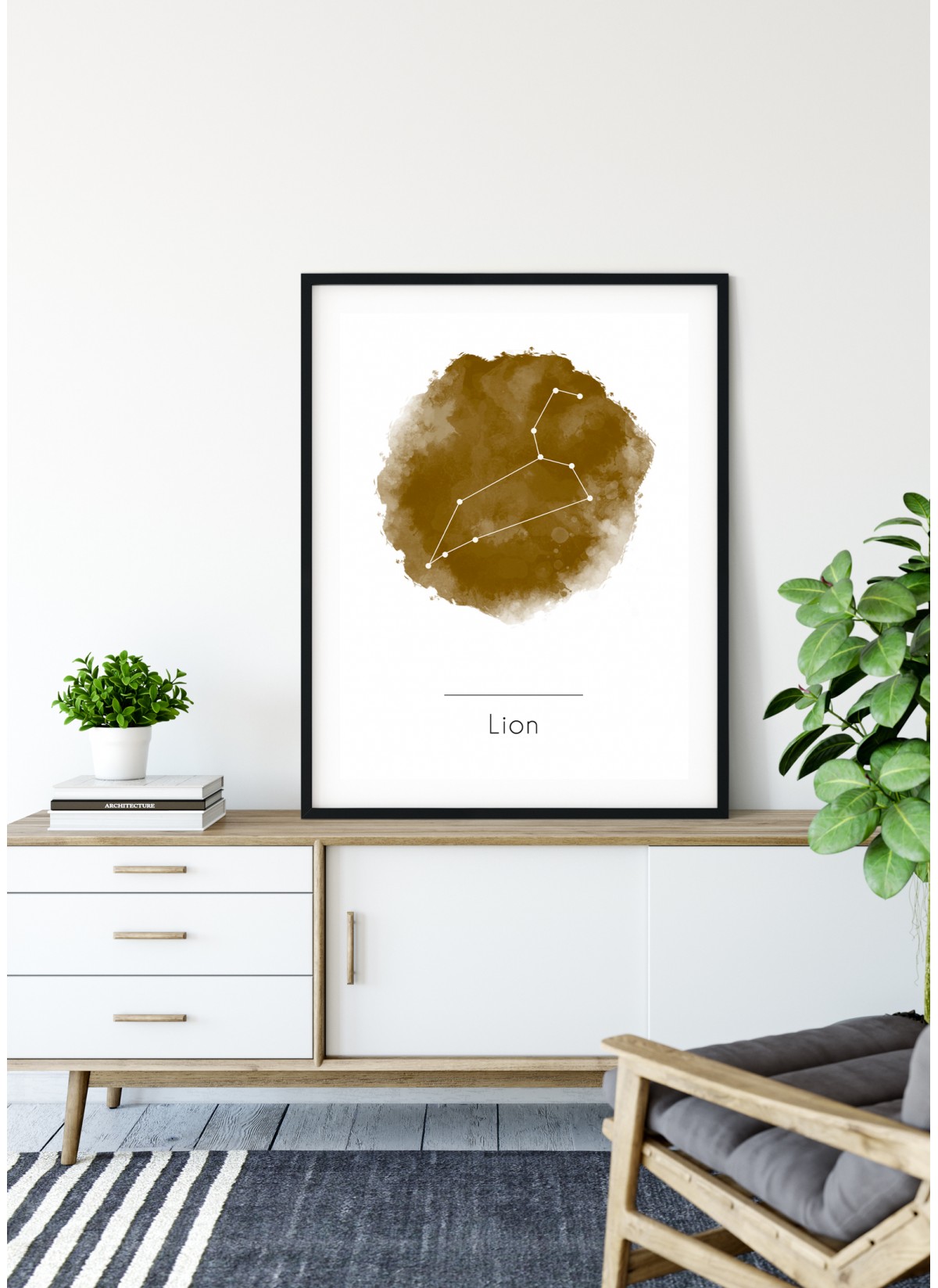 Affiche Lion