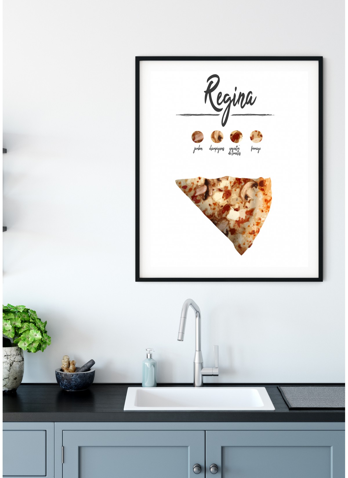 Affiche Pizza Regina