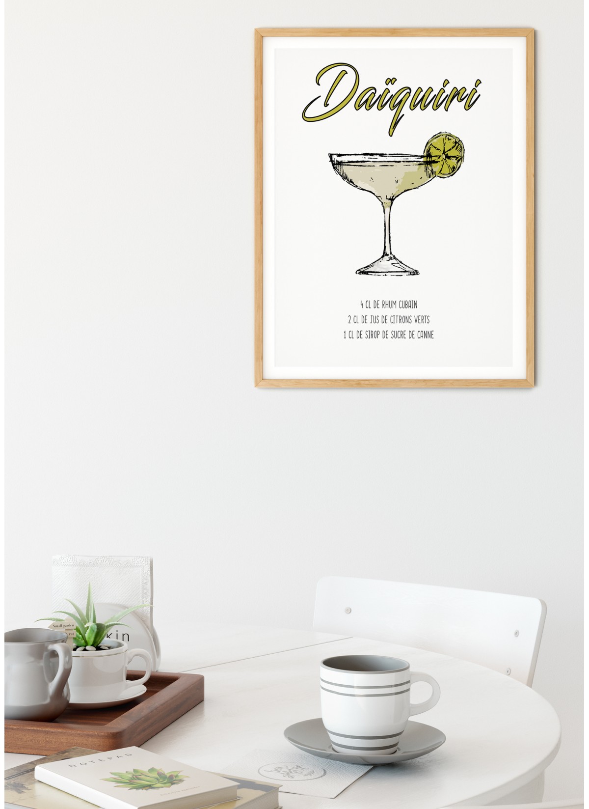 Affiche Cocktail Daïquiri