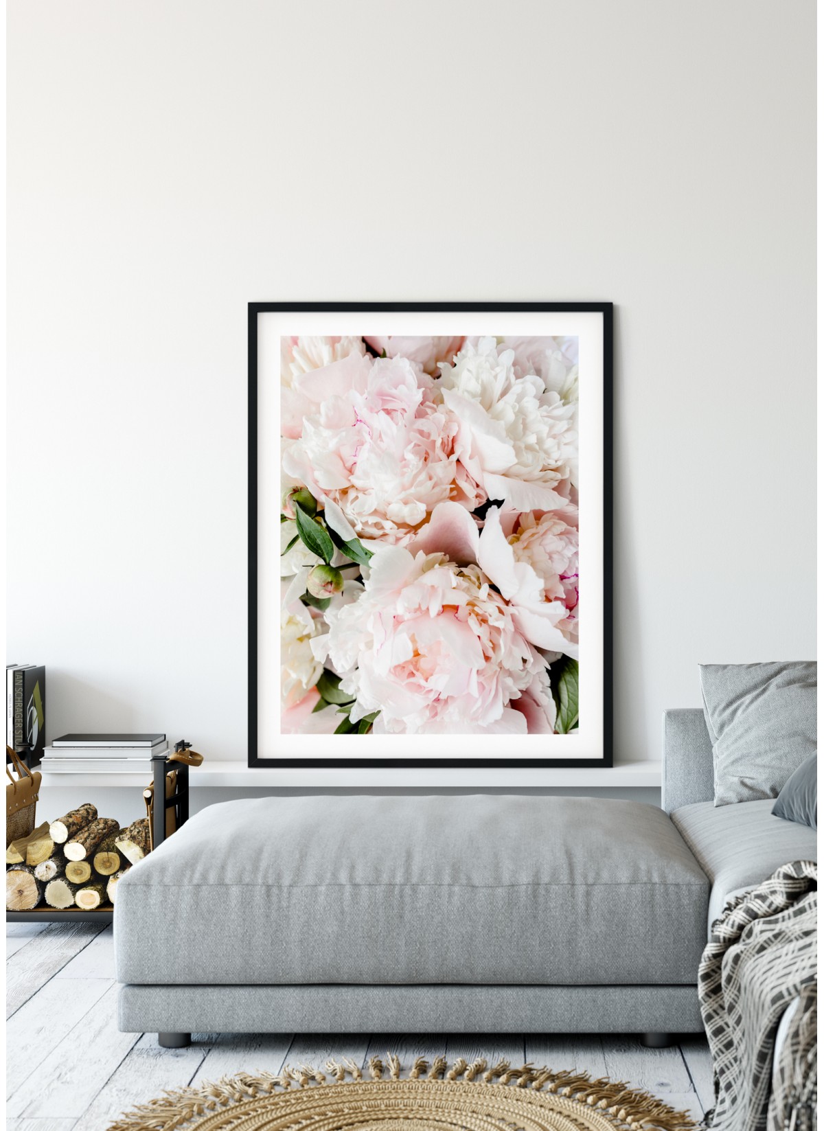 Affiche Nature Pivoine Rose