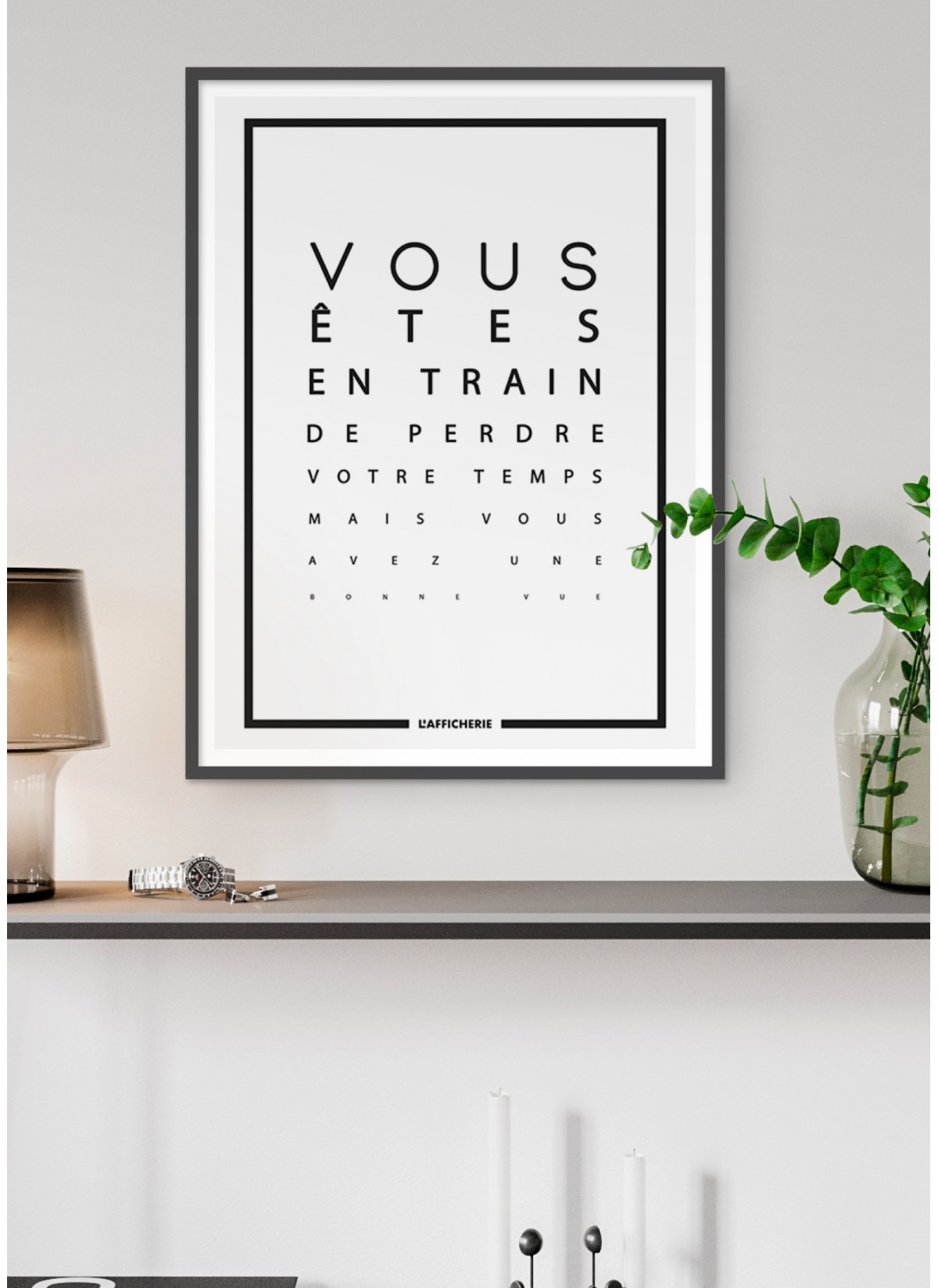 Affiche "Bonne vue"