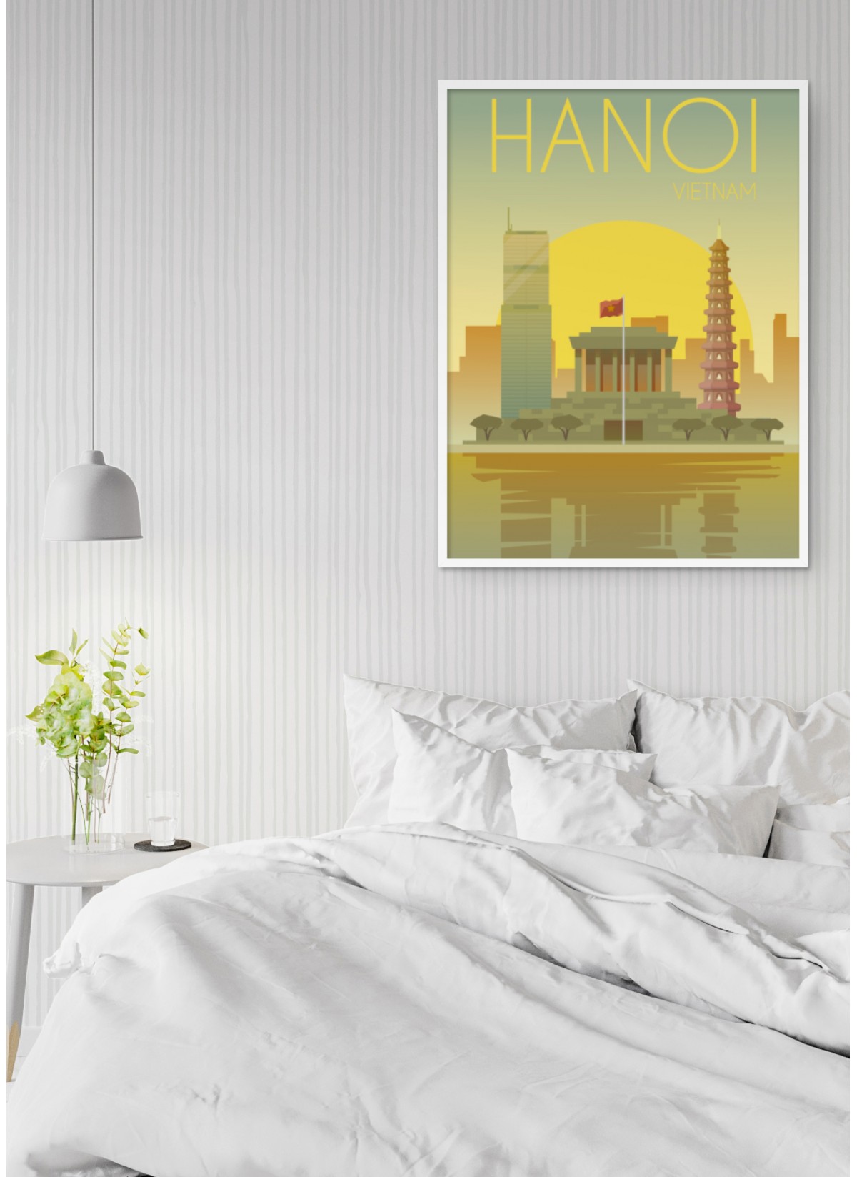 Affiche Vietnam Hanoi