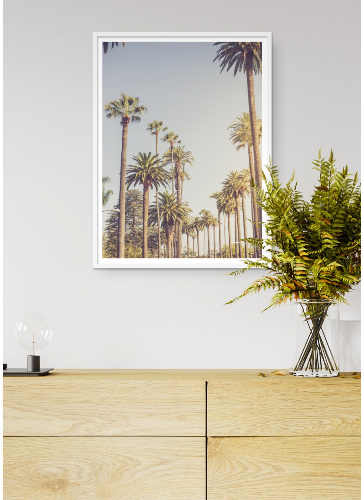Affiche Palmiers de Beverly Hills