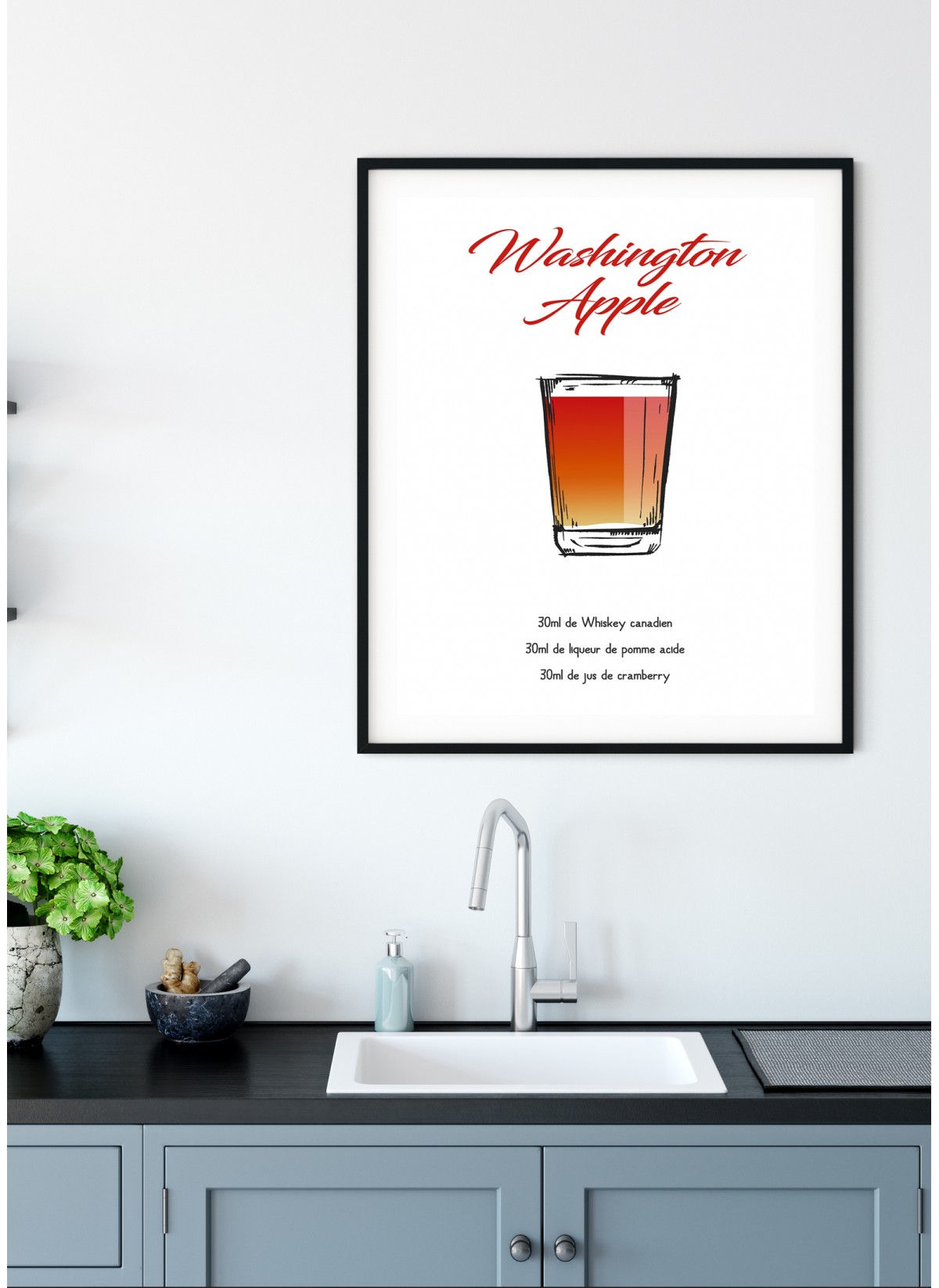 Affiche Shooter Washington Apple