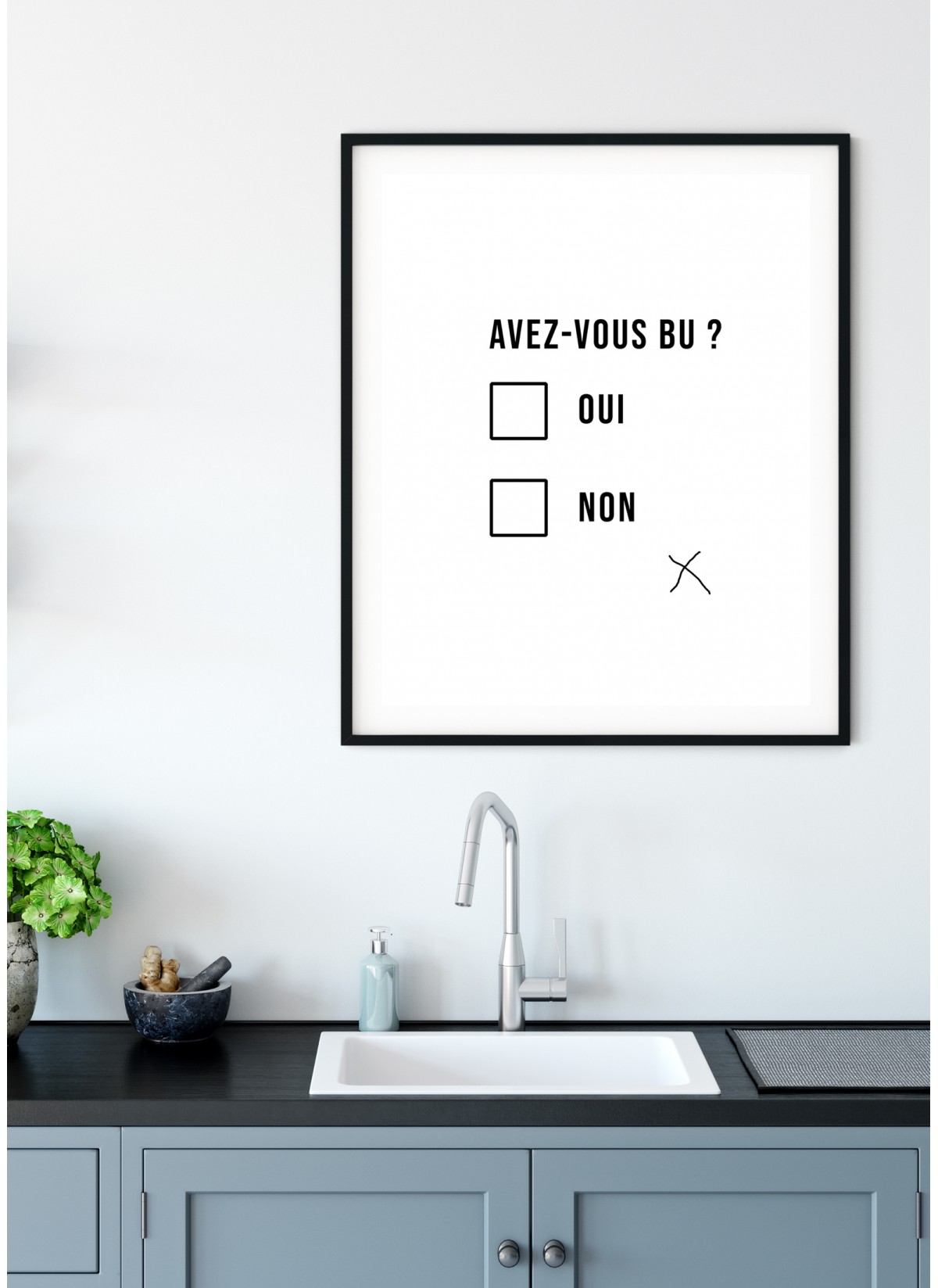 Affiche "Avez-vous bu ?"